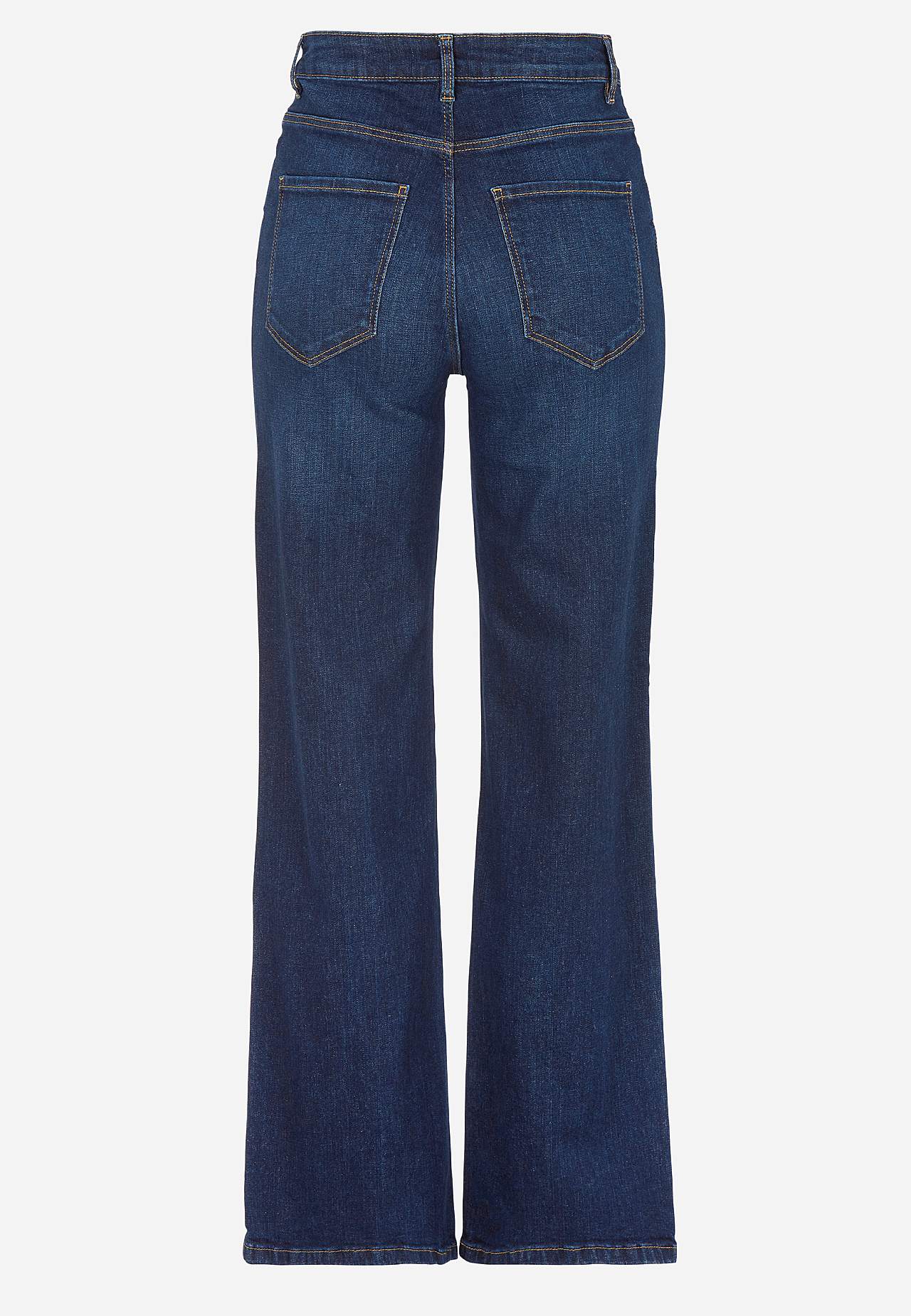 Stretch jeans met hoog taille