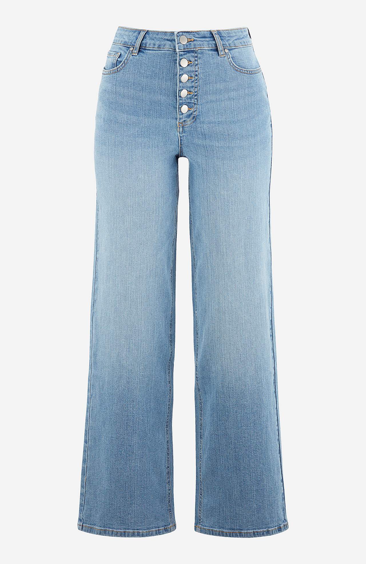 Stretch jeans met hoog taille
