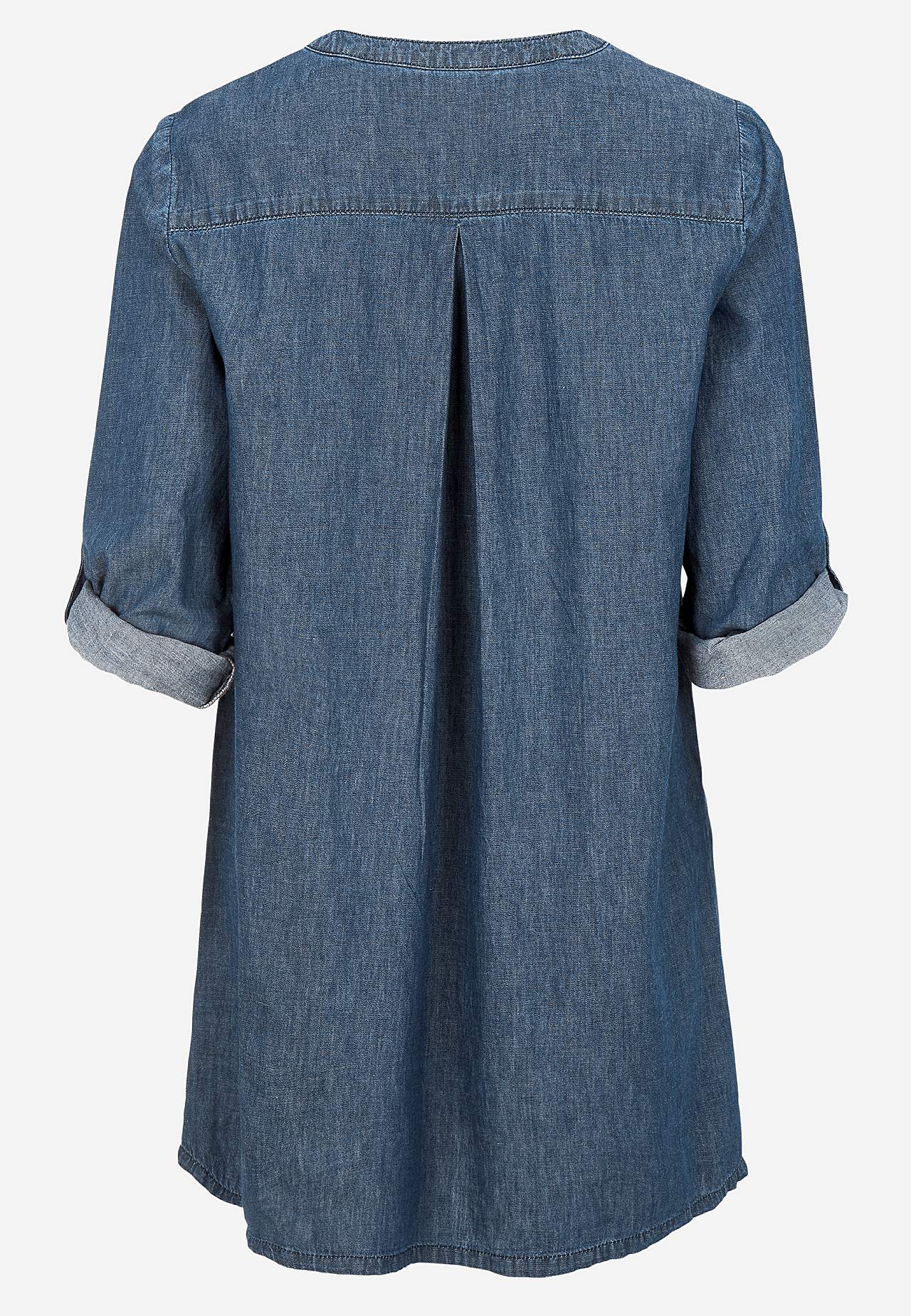 Denim tuniek met zakken