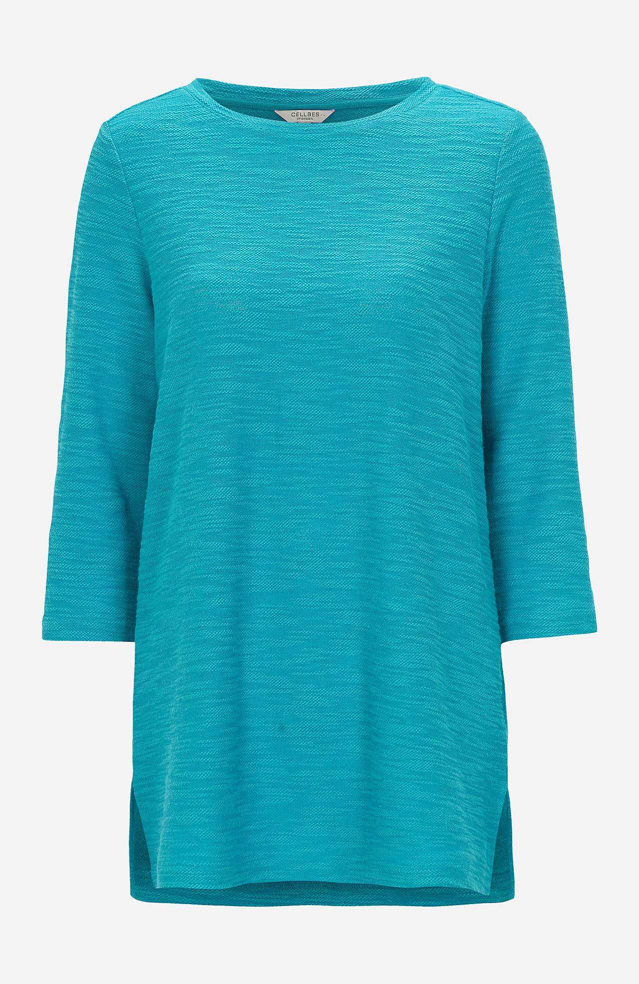 Jersey tuniek met structuur