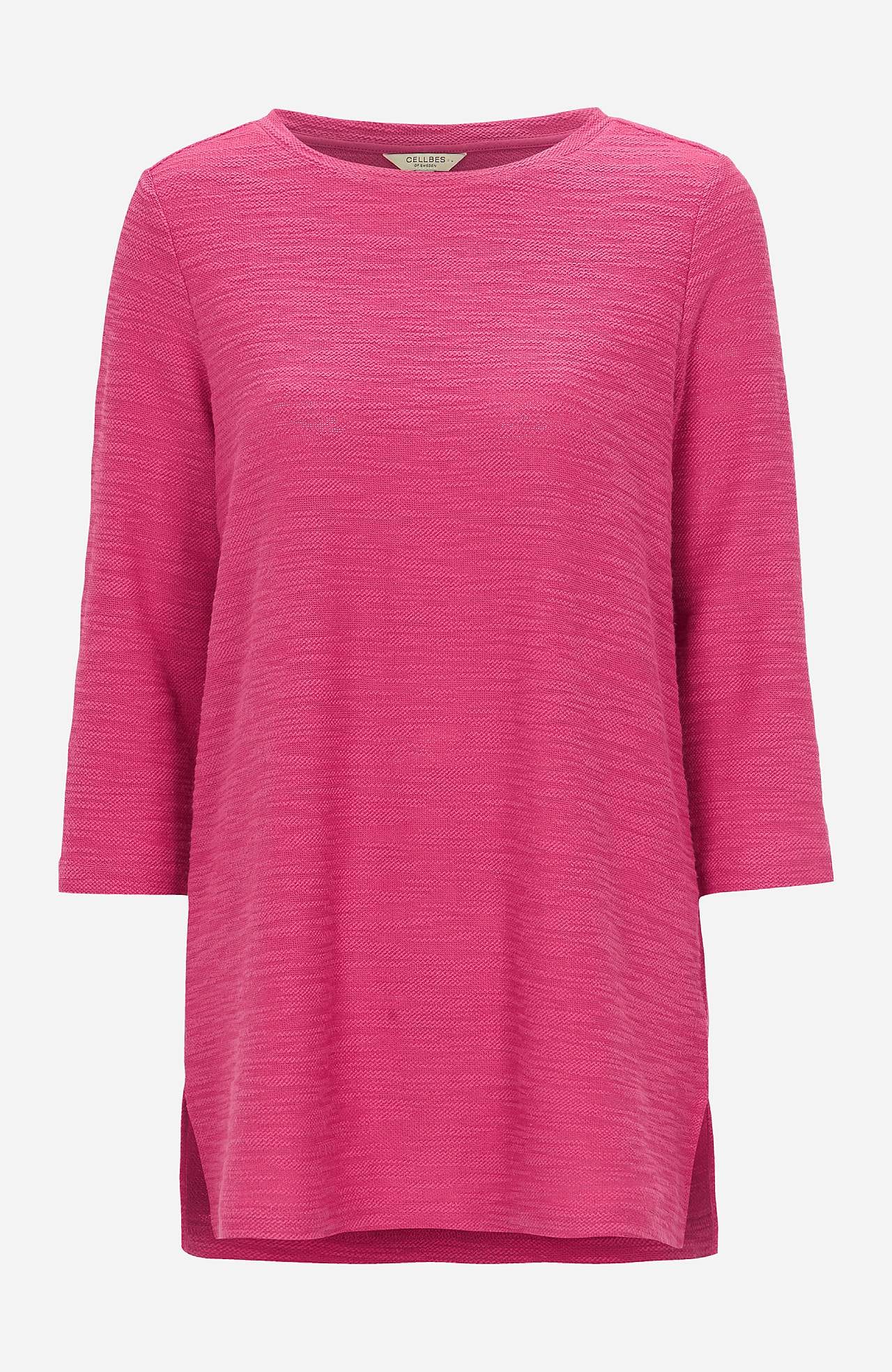 Jersey tuniek met structuur