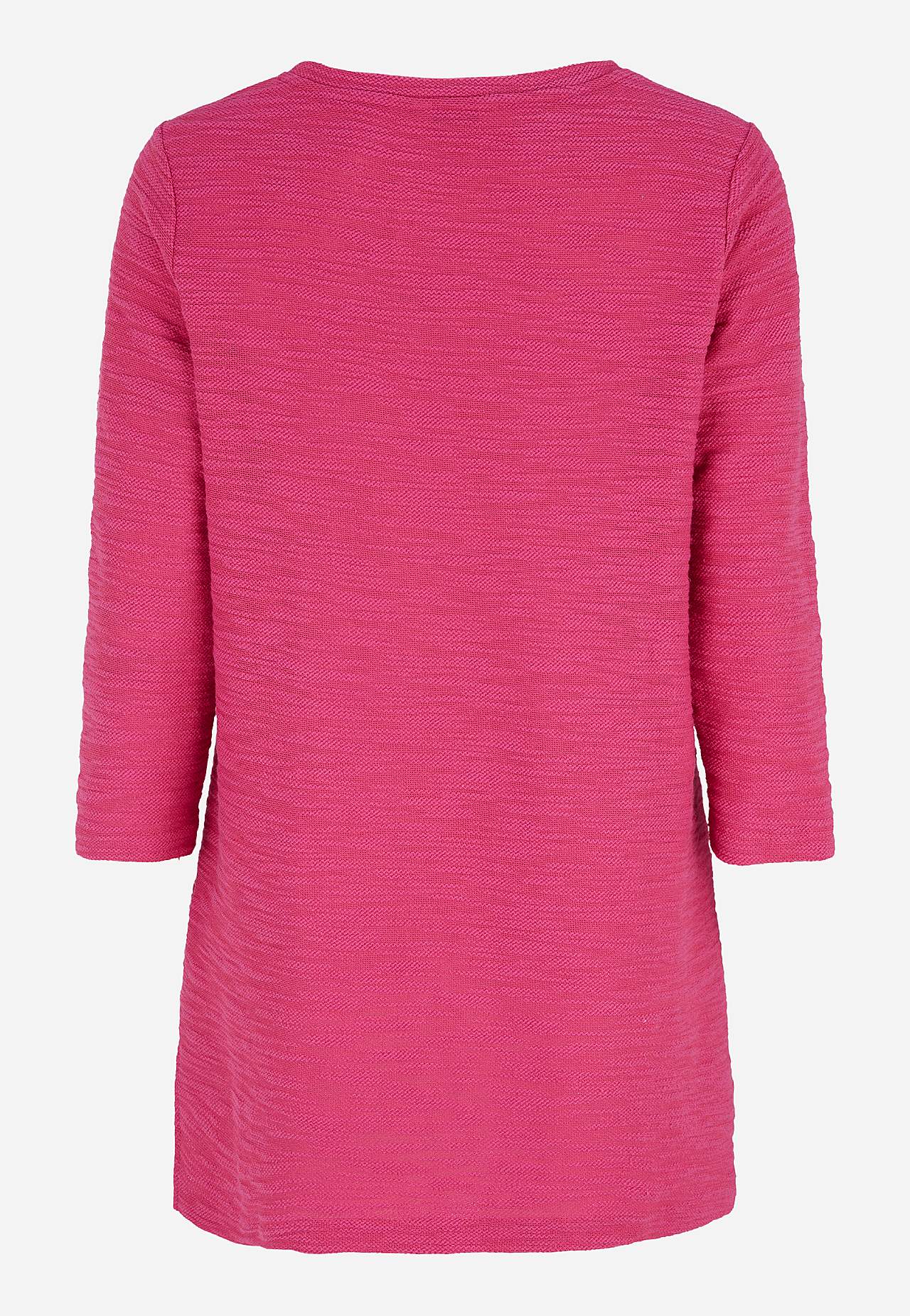 Jersey tuniek met structuur