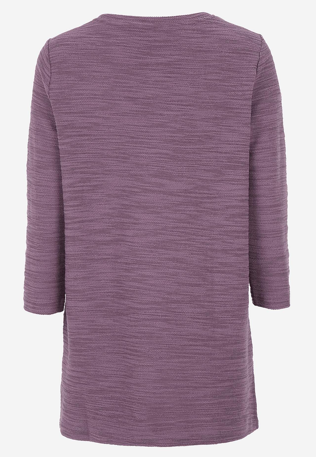 Jersey tuniek met structuur