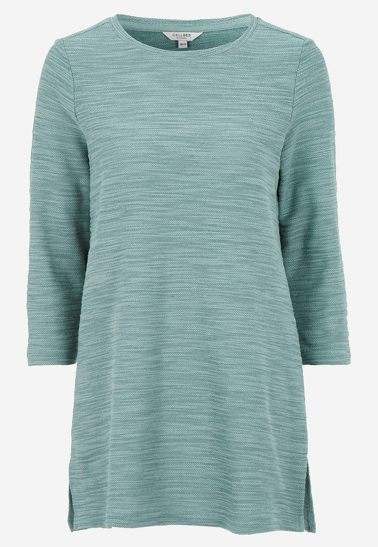 Jersey tuniek met structuur