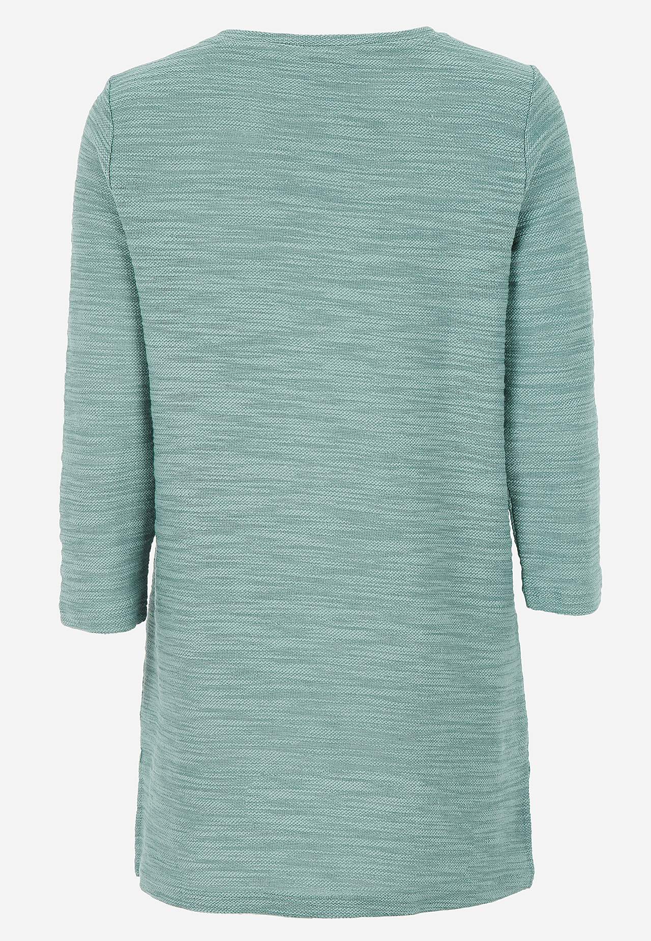 Jersey tuniek met structuur