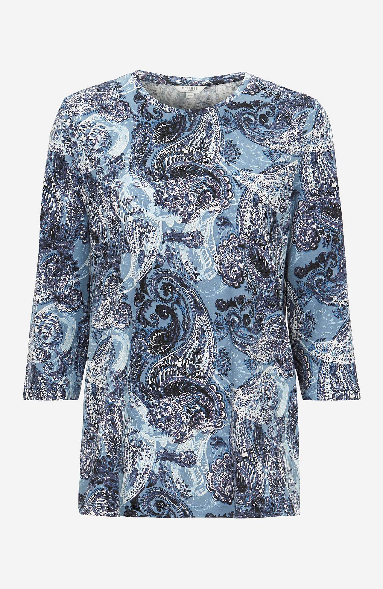 Jersey-topje met 3/4 mouwen Set van 2