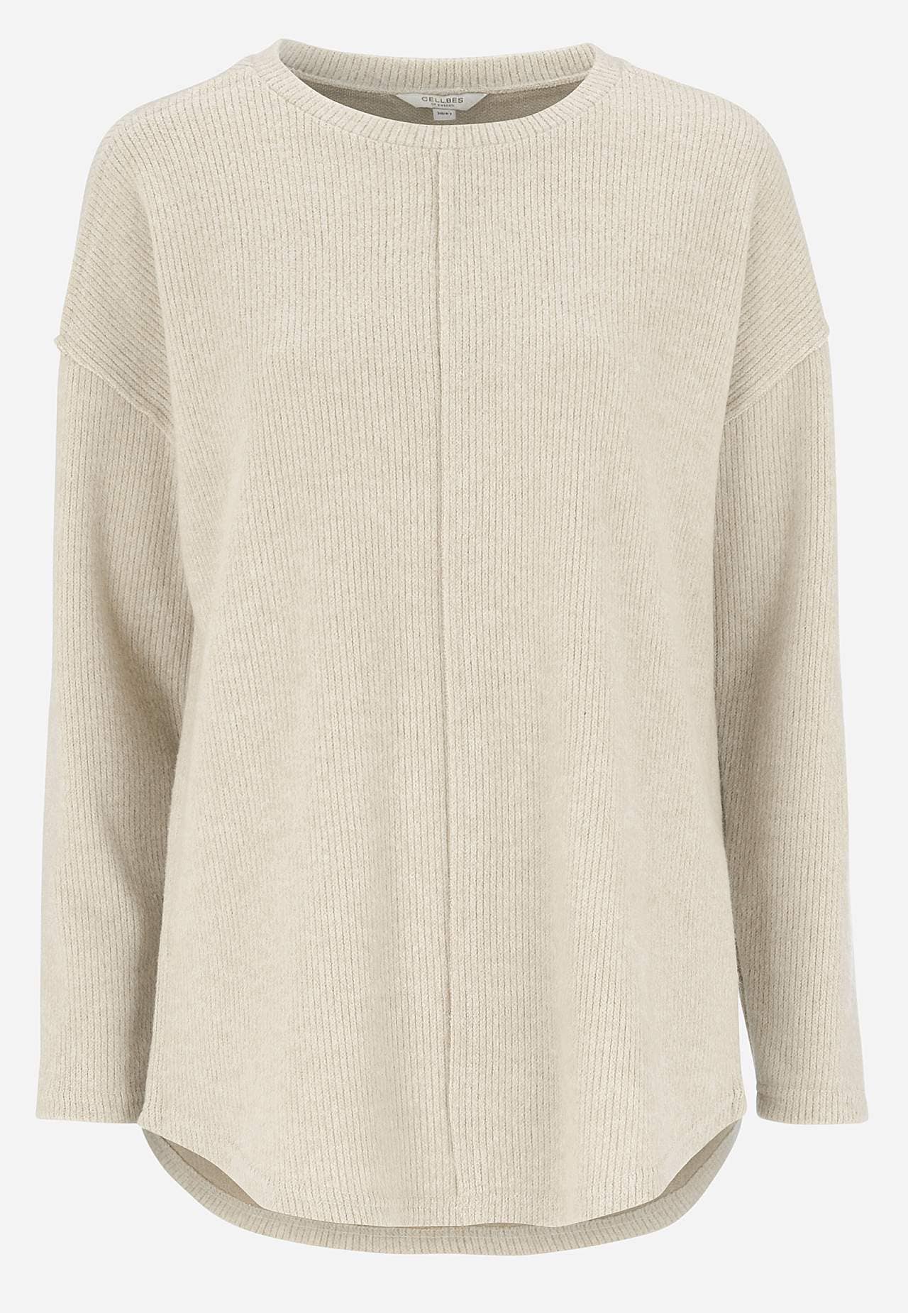 Fijngebreide en zachte sweater Susan