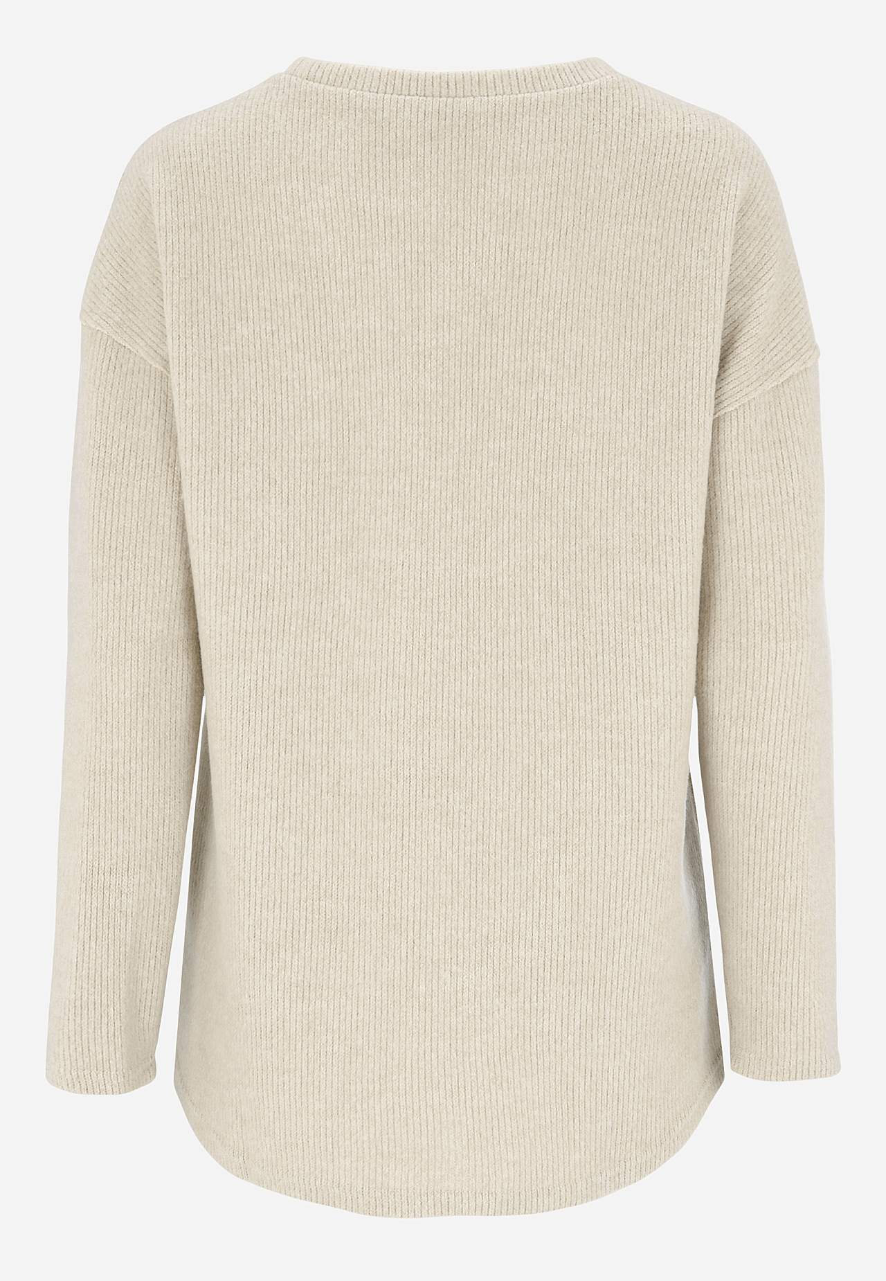 Fijngebreide en zachte sweater Susan