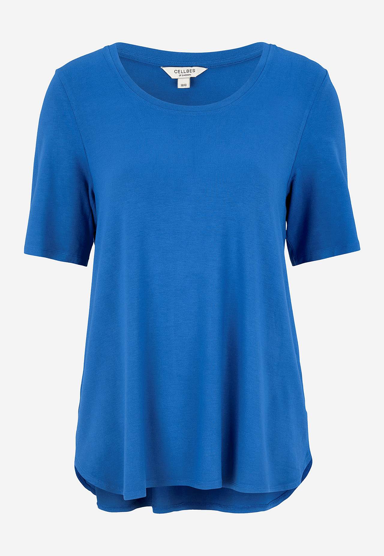 Jersey-topje met korte mouw