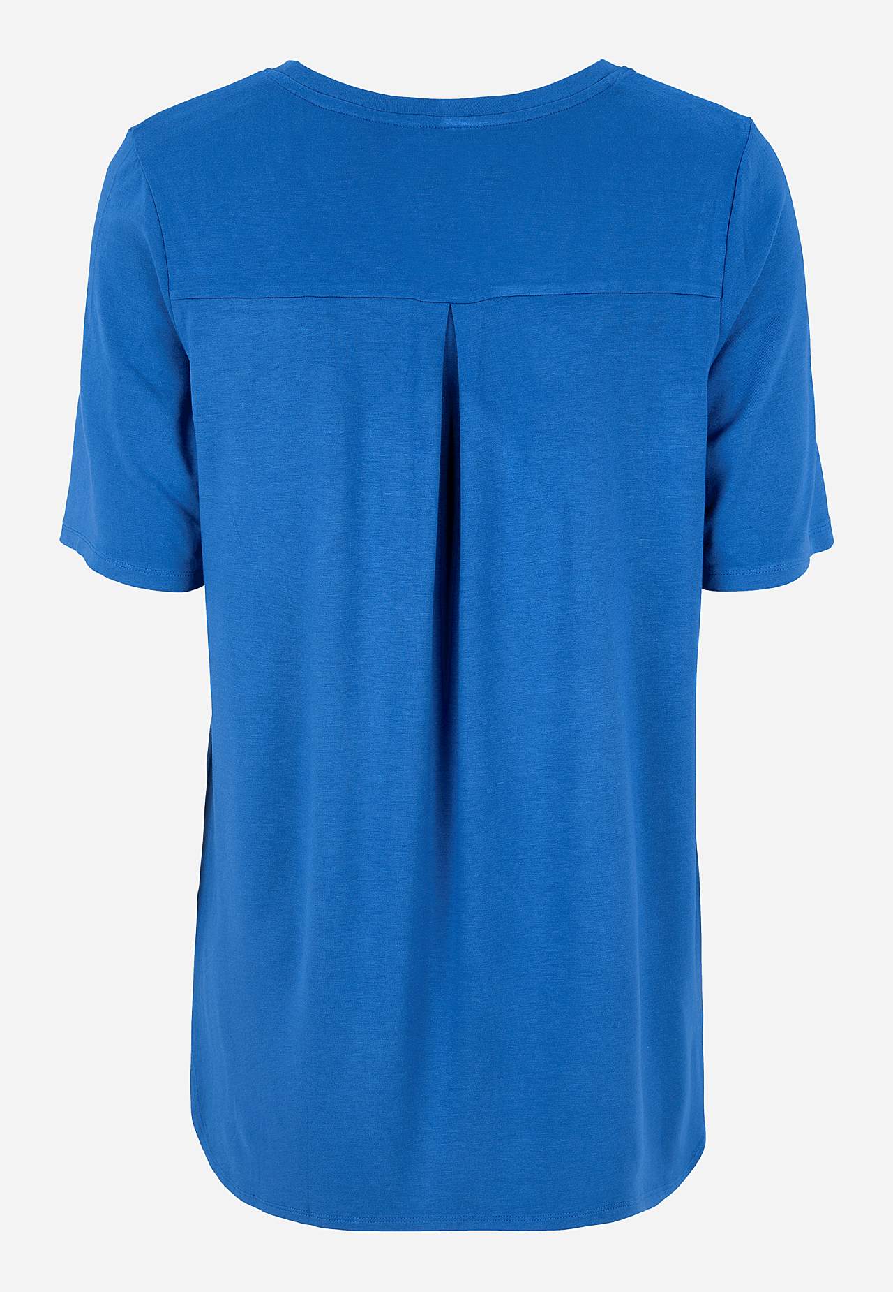 Jersey-topje met korte mouw