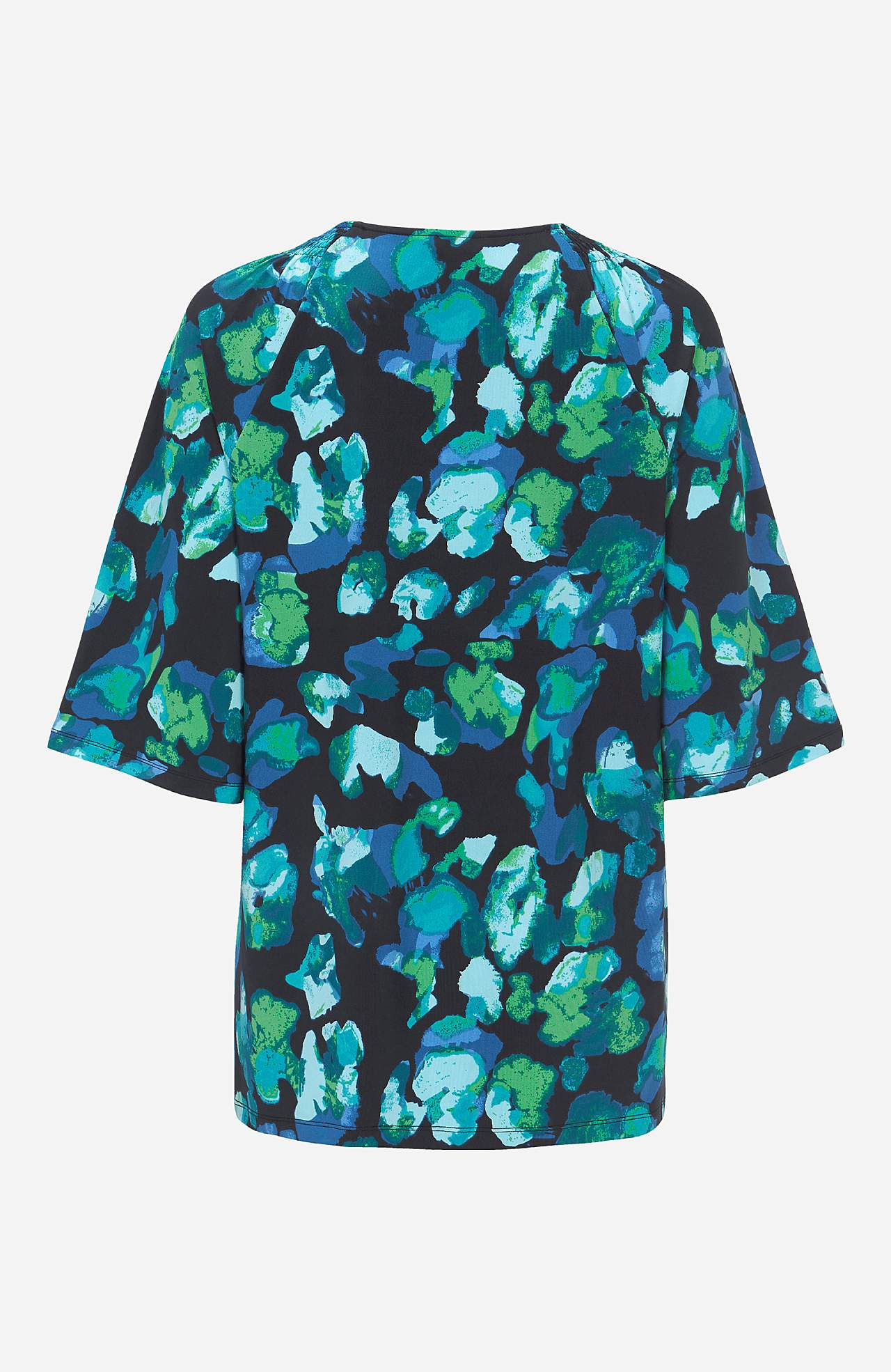 Jersey-topje met klok mouw