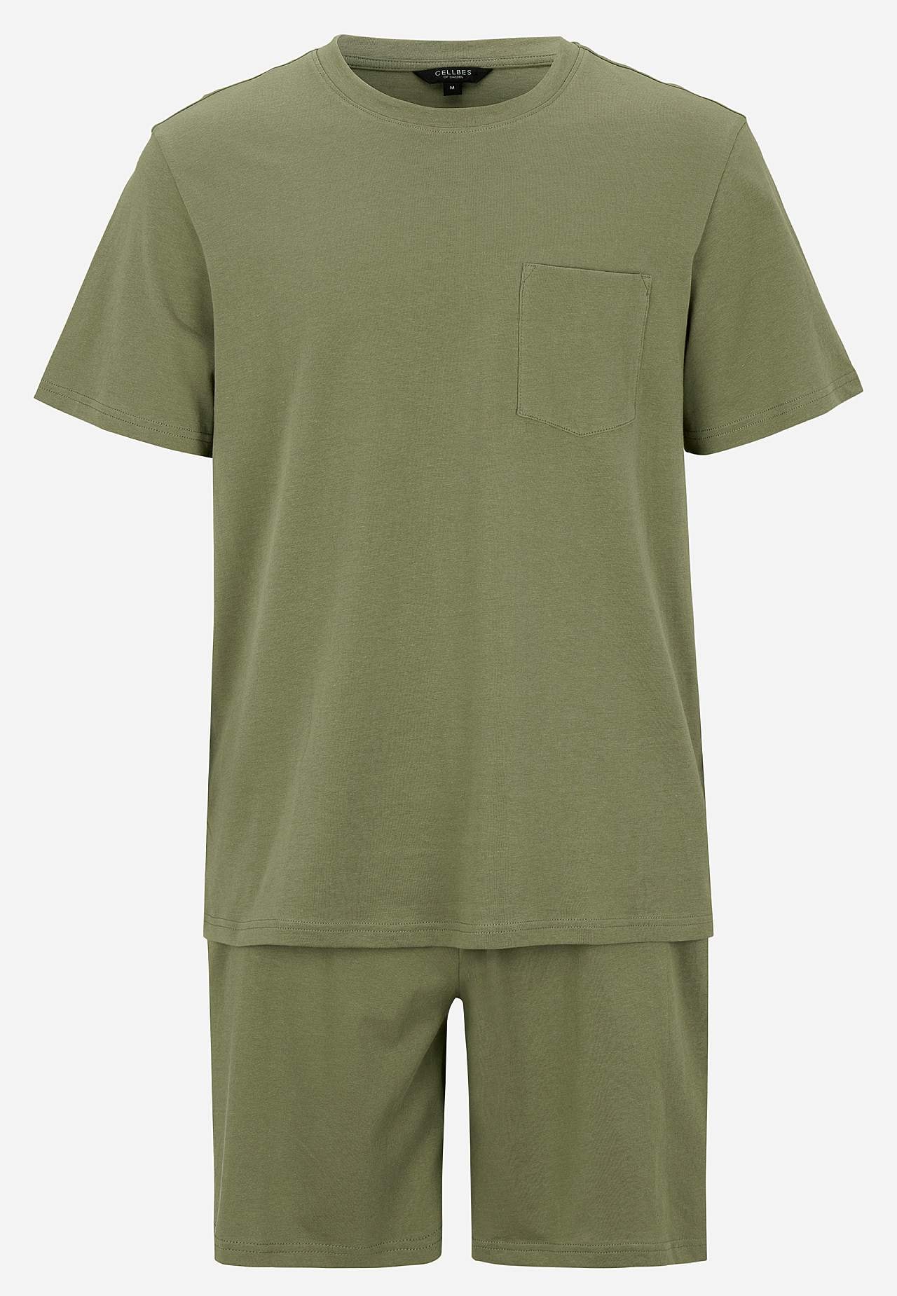 Pyjamaset met t-shirt en short Dan