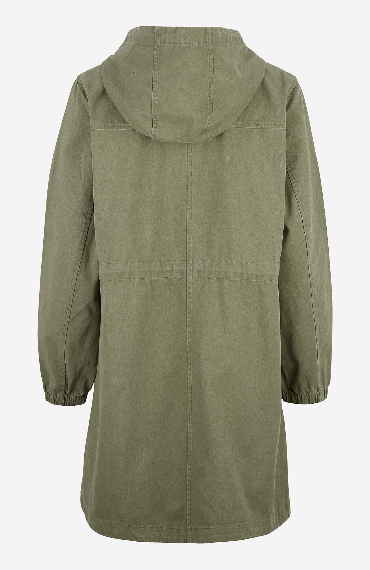 Parka met borduursel