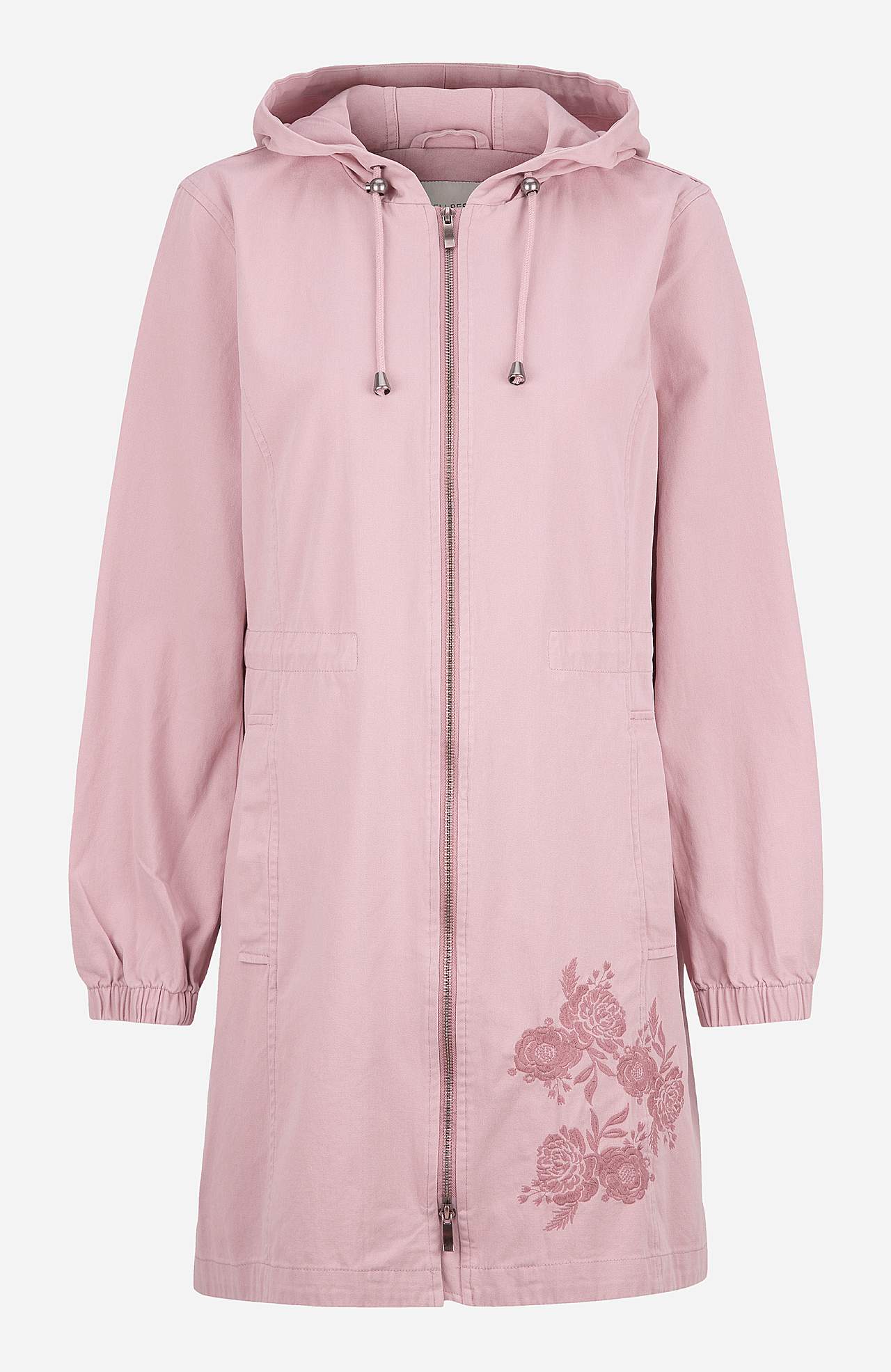 Parka met borduursel