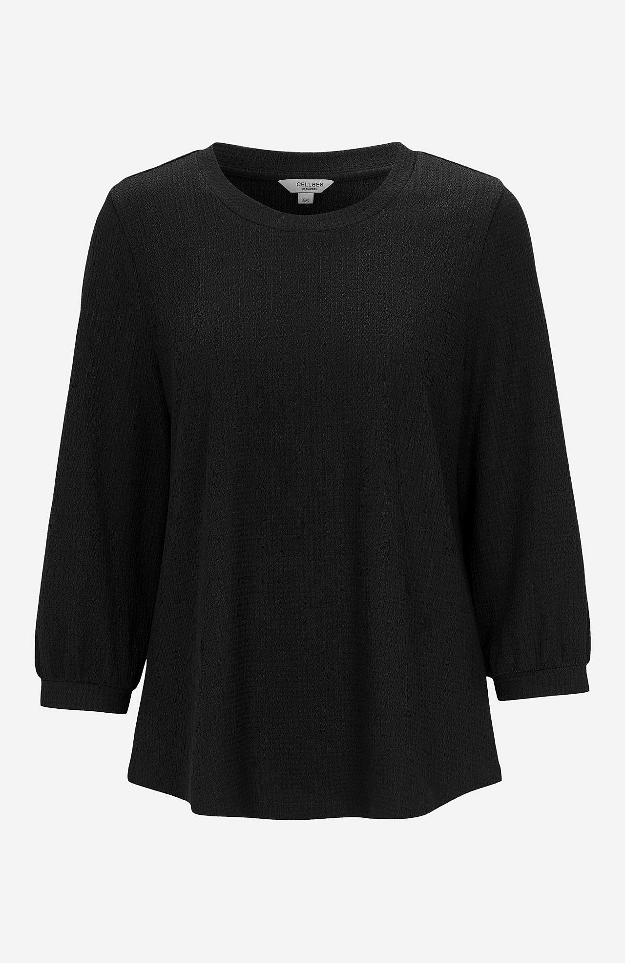 Jersey tuniek met 3/4 mouw