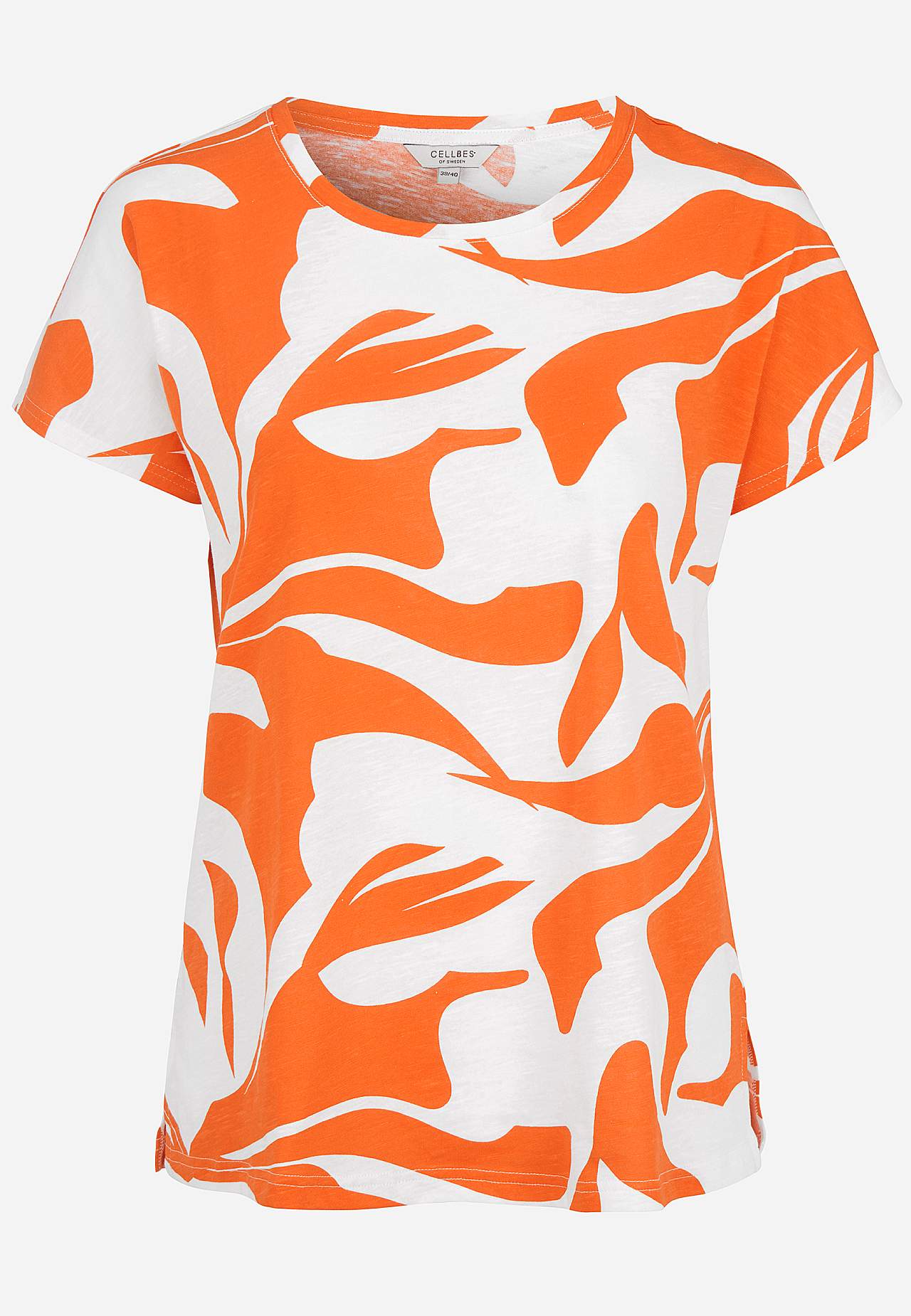 Jersey-topje met korte mouwen