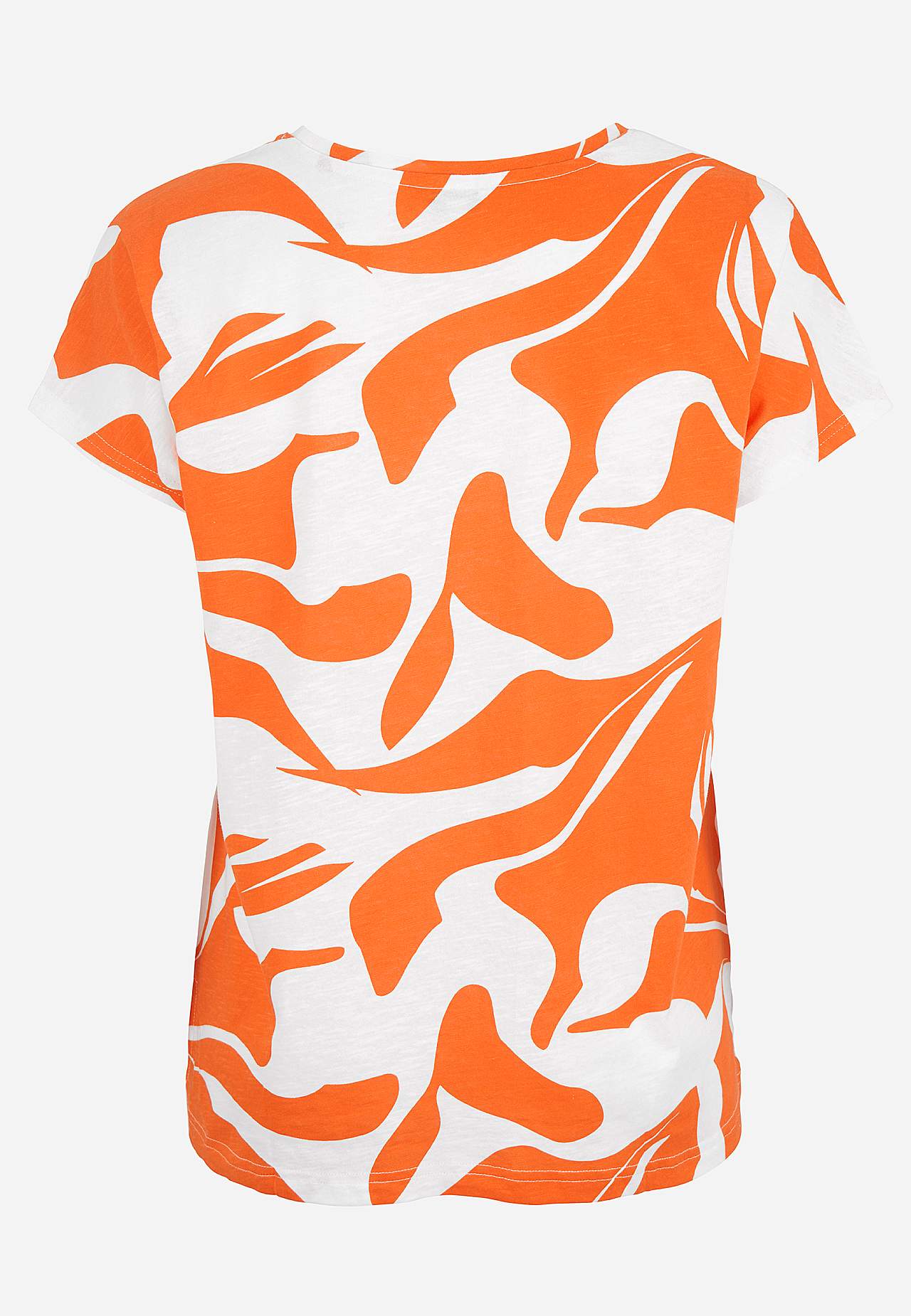 Jersey-topje met korte mouwen