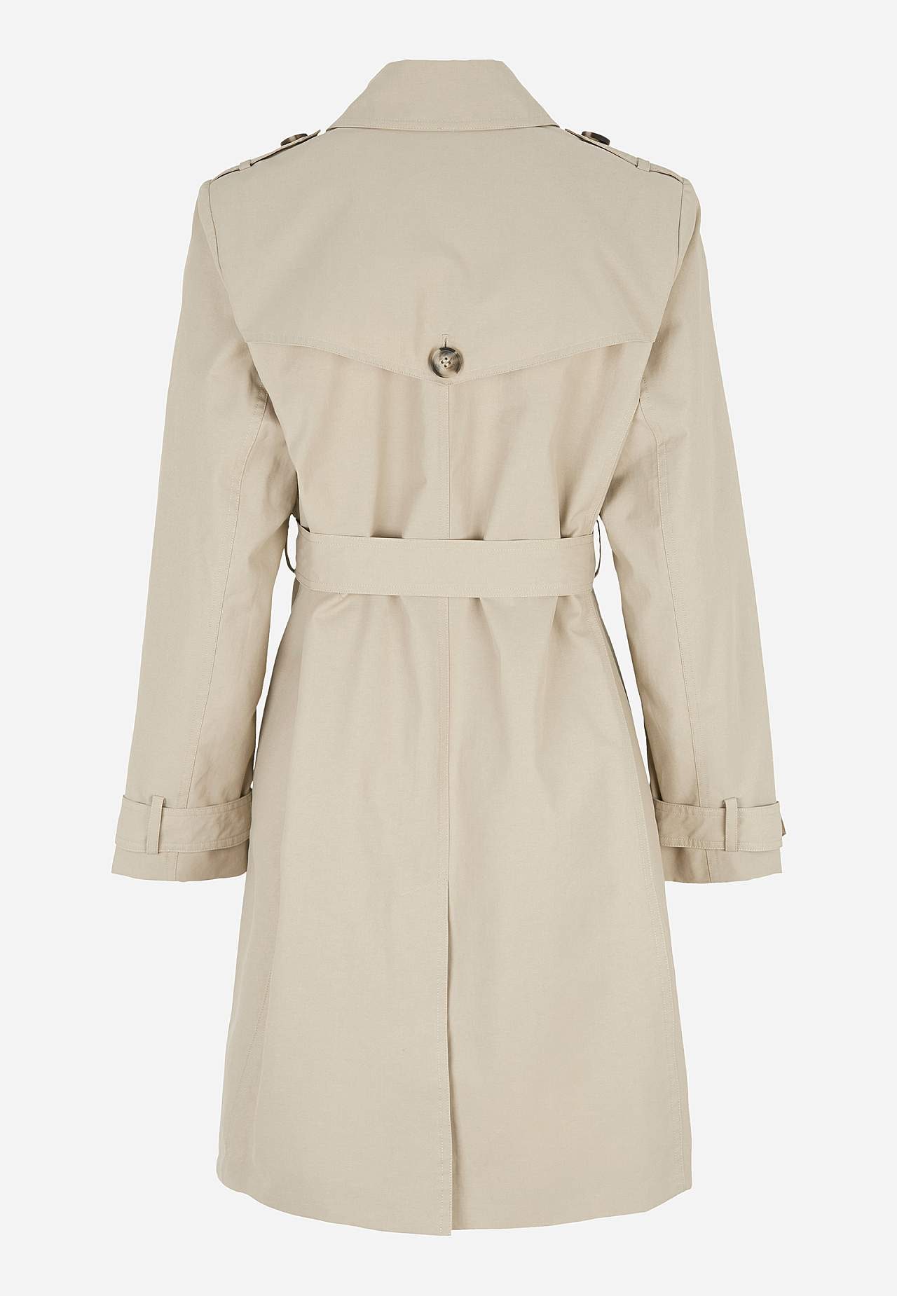 Enkelrij trenchcoat