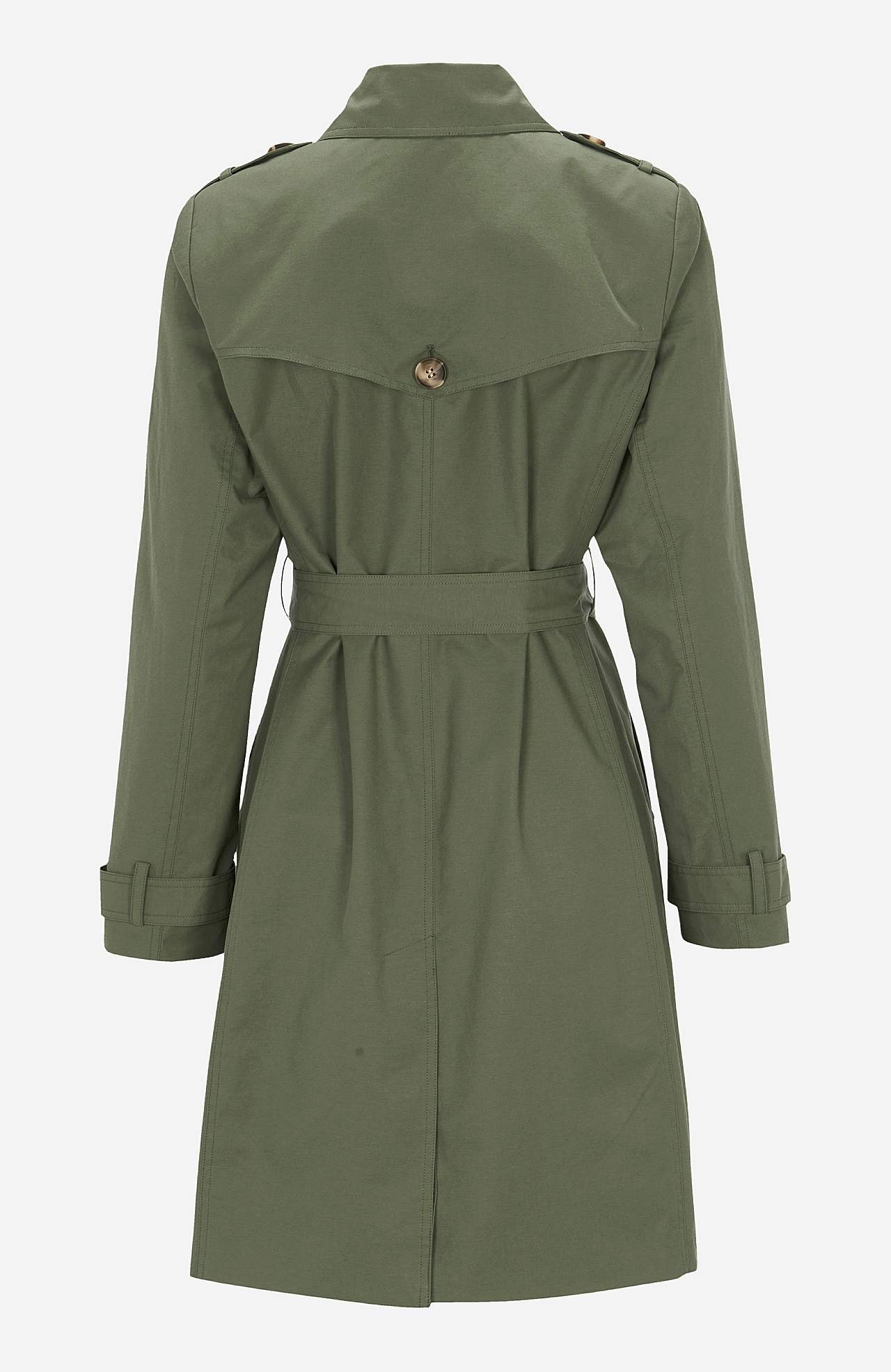 Enkelrij trenchcoat