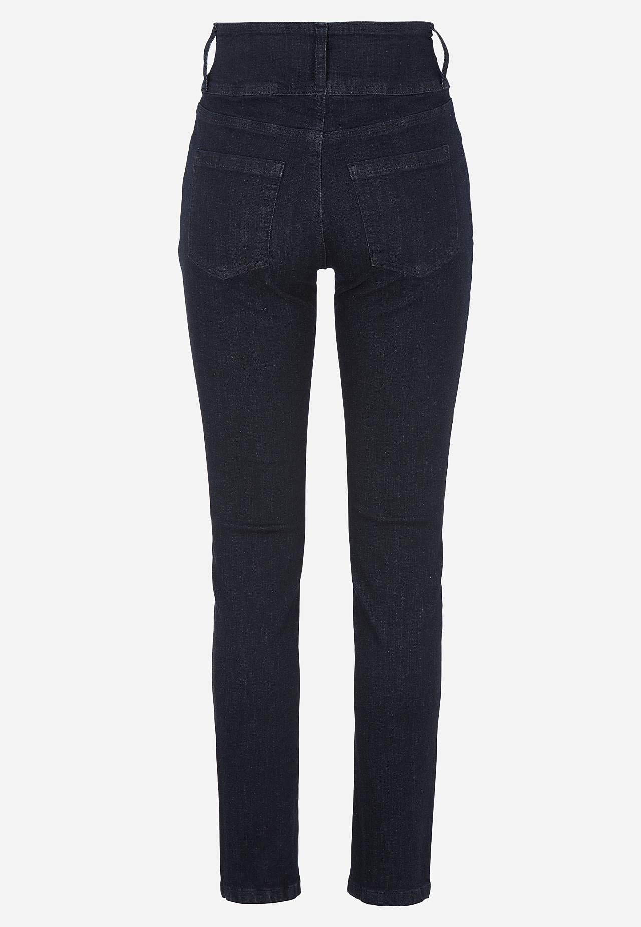 Smalle spijkerbroek met hoge taille - drie lengtes