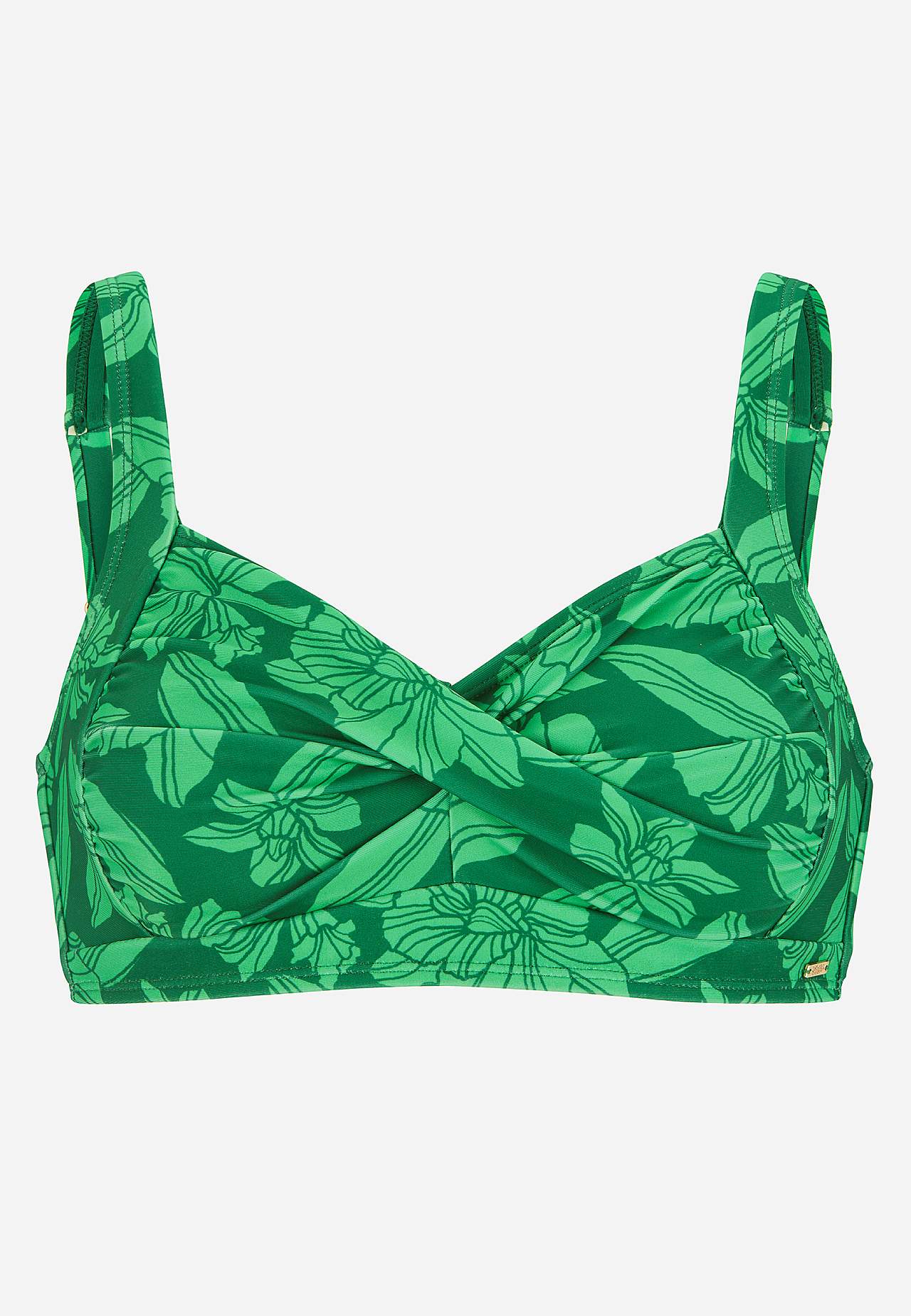 Beugelloze bikini beha met een bloemenpatroon Nerja