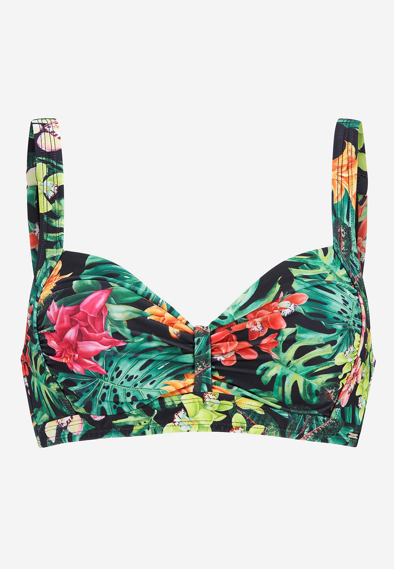 Bikini beha met tropisch patroon