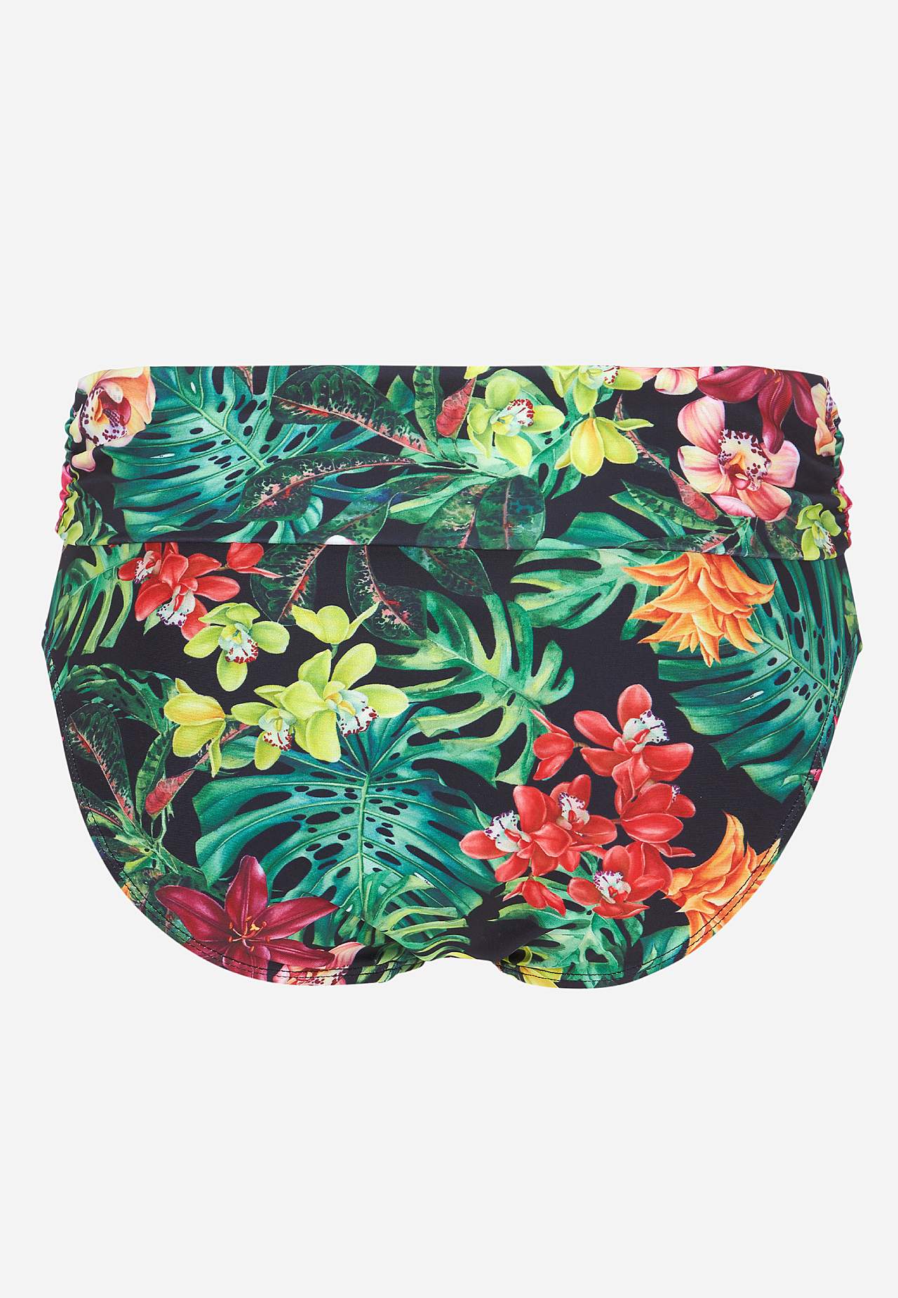 Bikinibroekje met vouwbare rand aan de taille