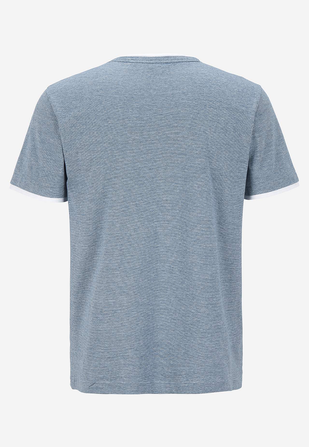 T-shirt met knoopsluiting