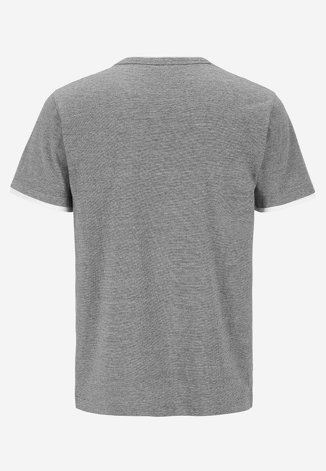 T-shirt met knoopsluiting