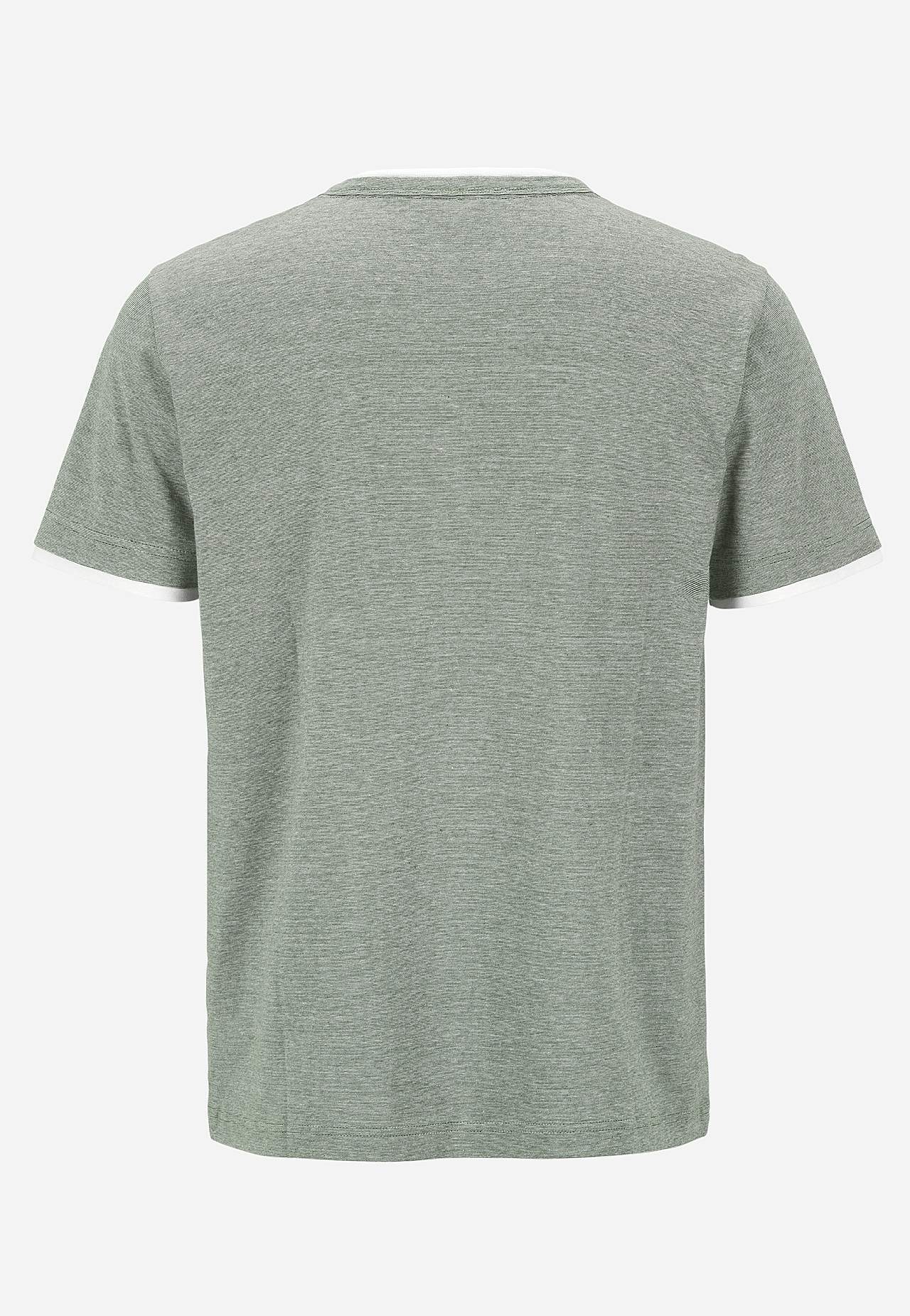 T-shirt met knoopsluiting