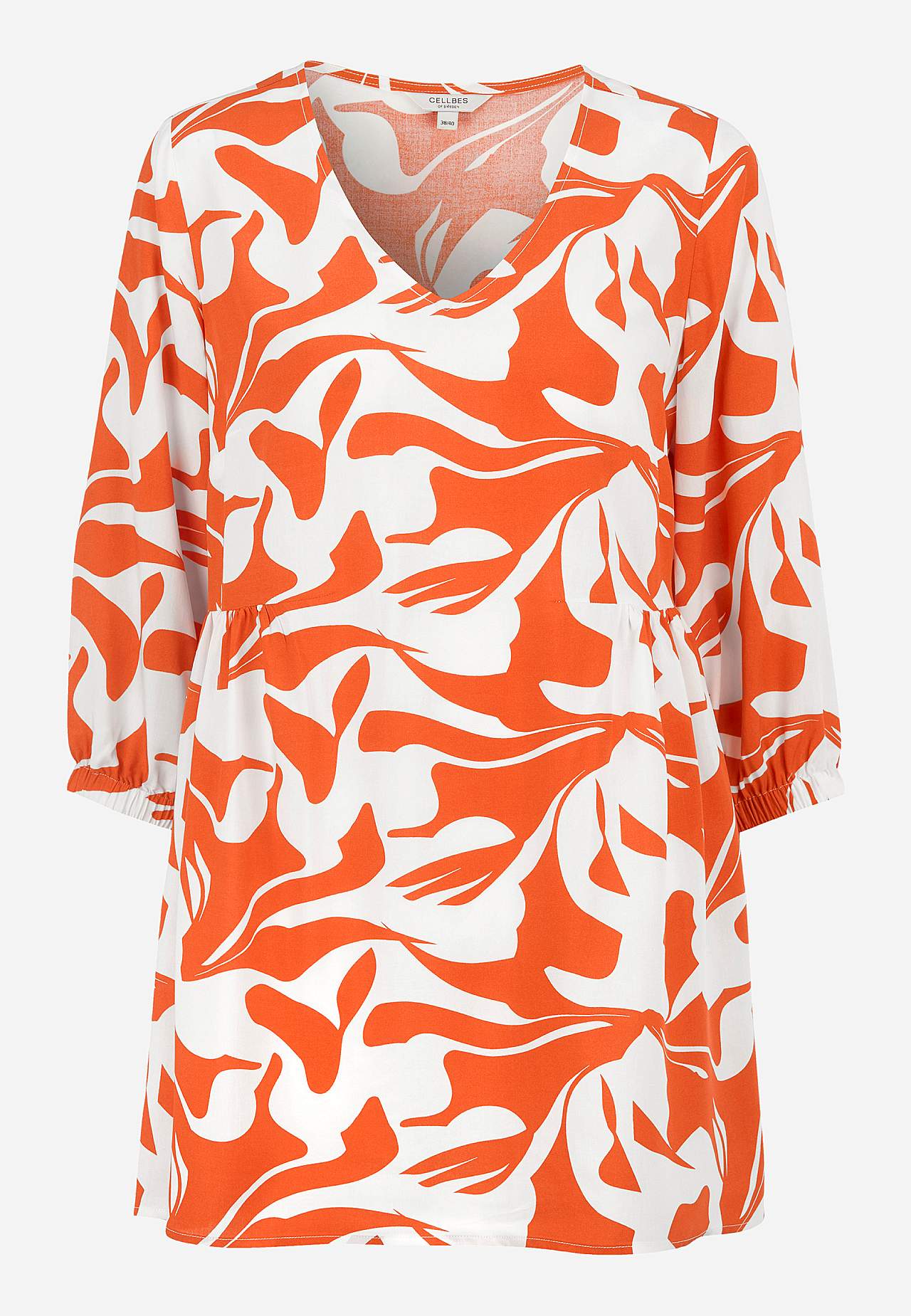 Tuniek met 3/4 mouw