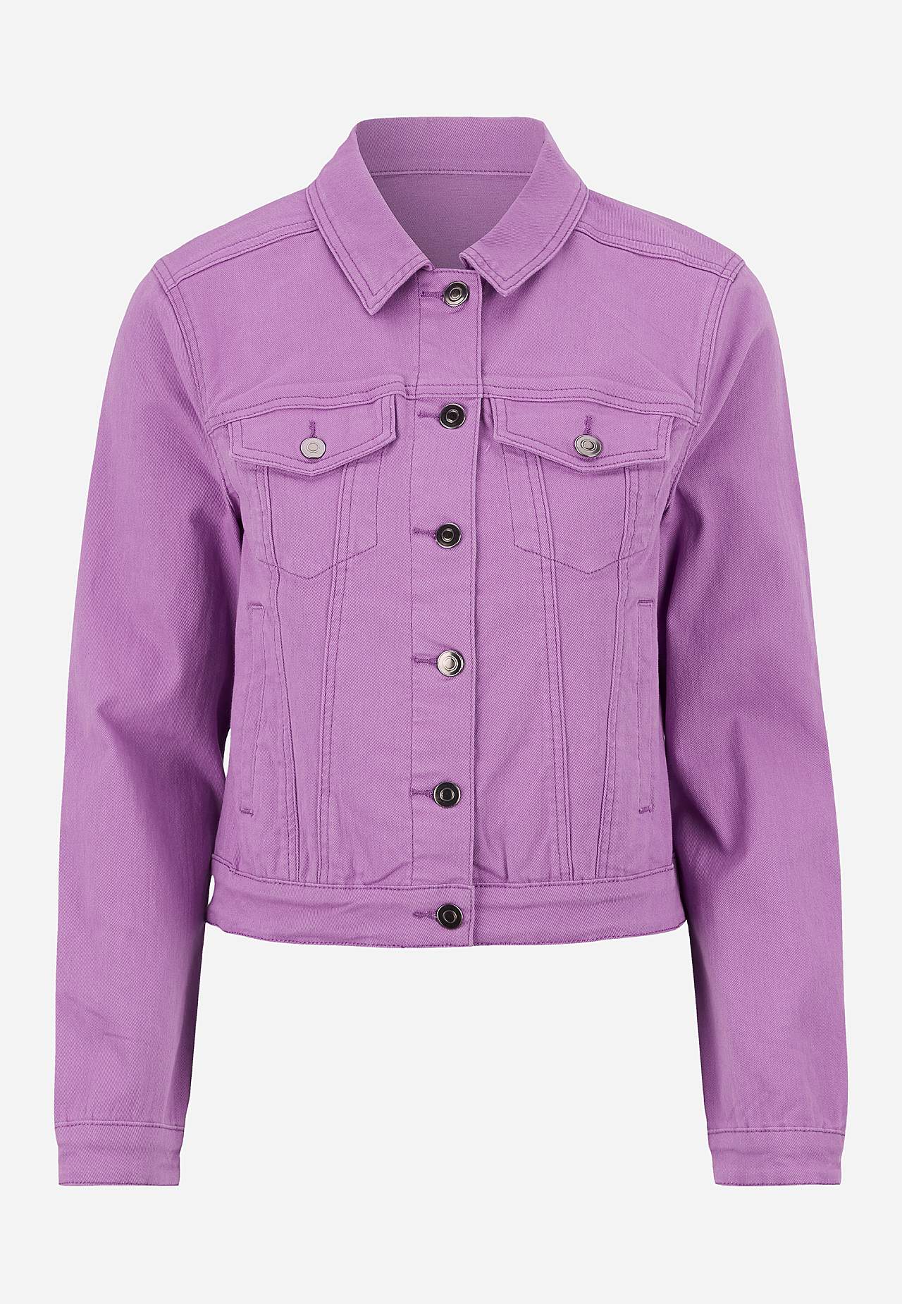 Denim jas met rek