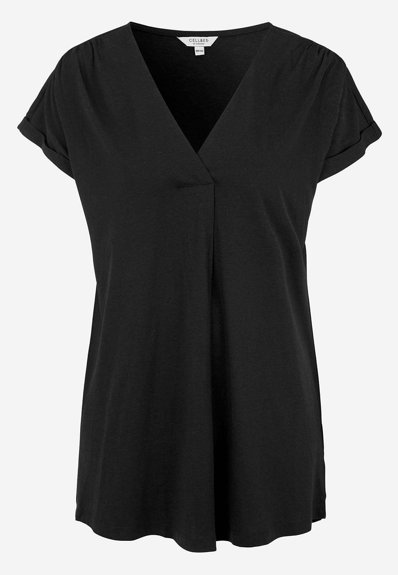 Jersey tuniek met korte mouwen