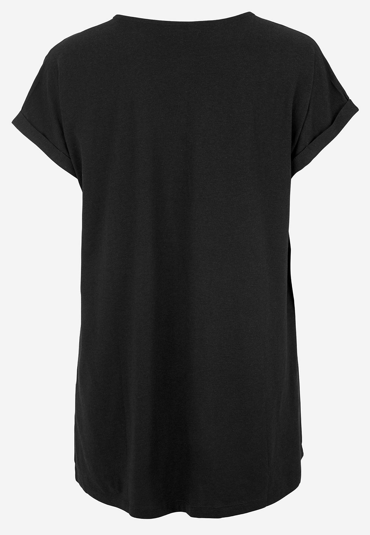 Jersey tuniek met korte mouwen