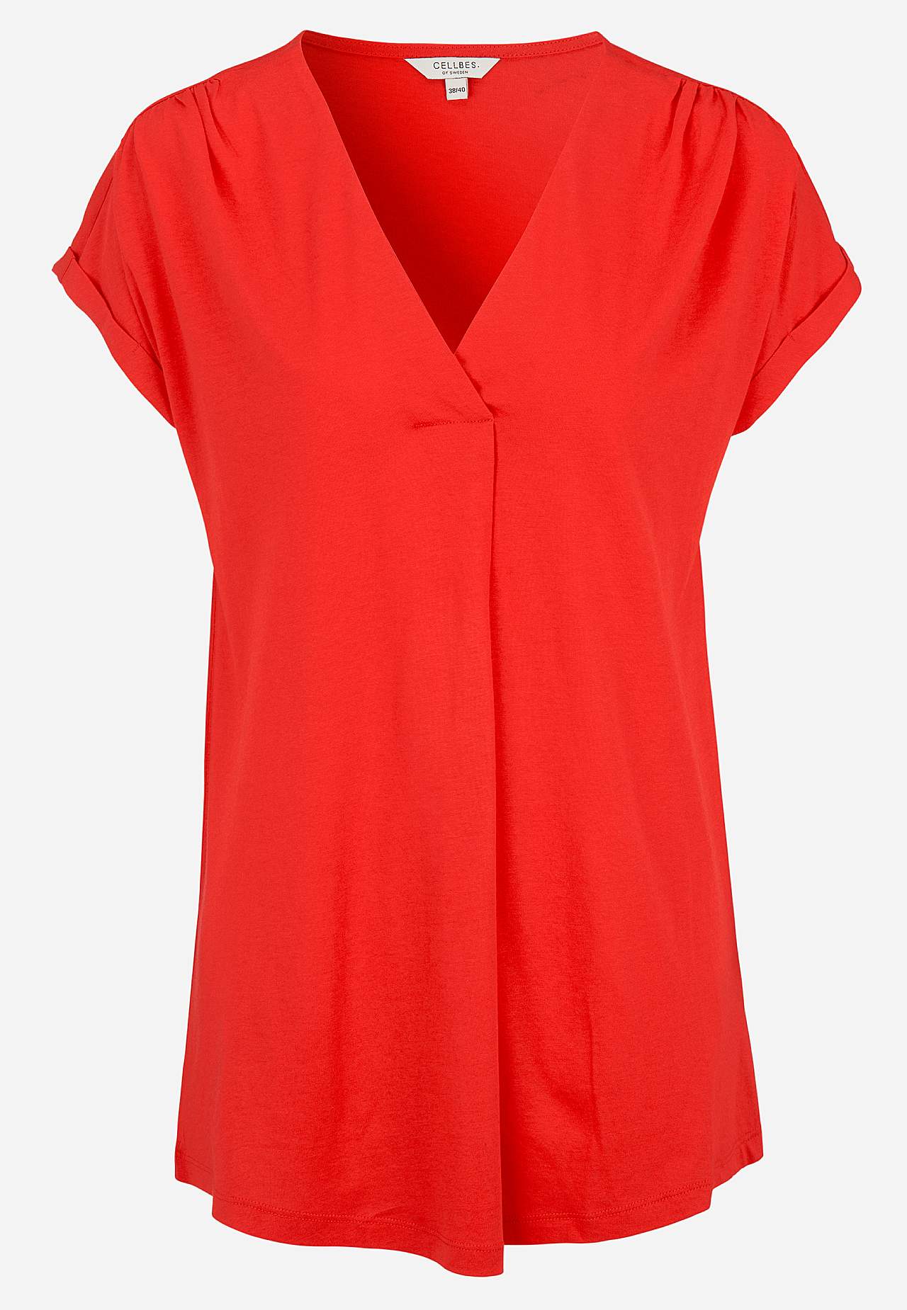 Jersey tuniek met korte mouwen