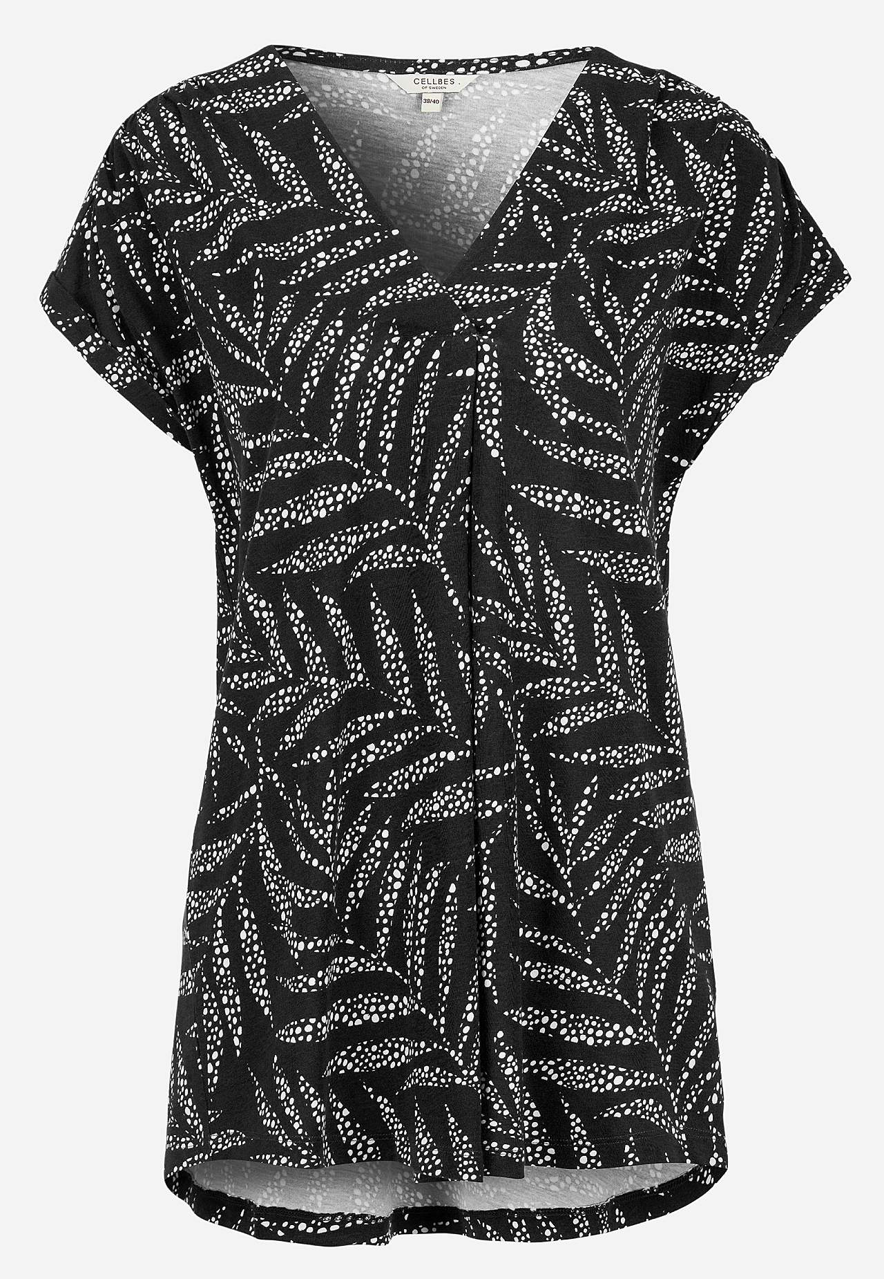Jersey tuniek met korte mouwen