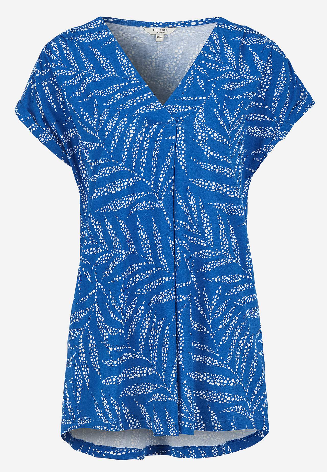 Jersey tuniek met korte mouwen