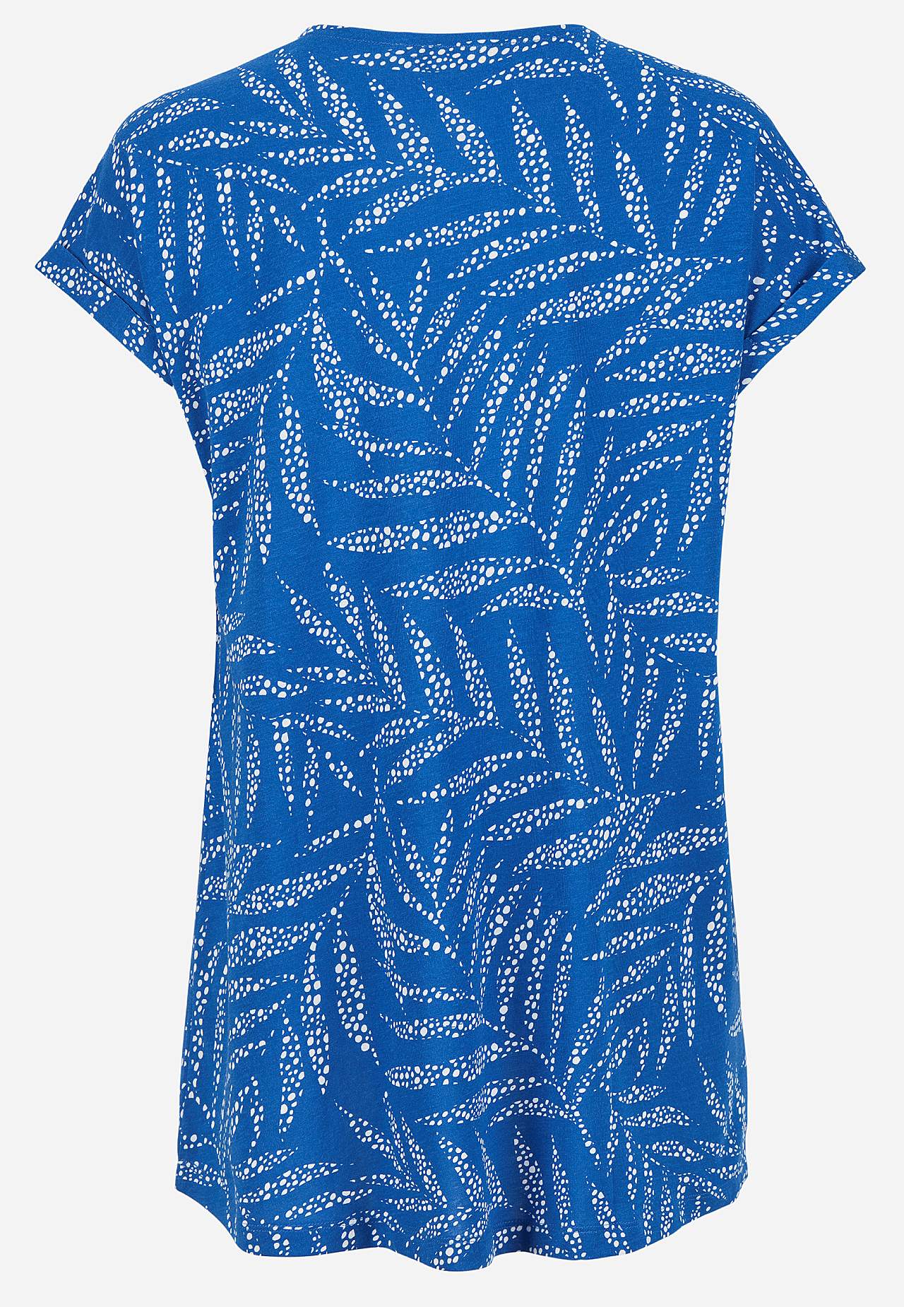Jersey tuniek met korte mouwen