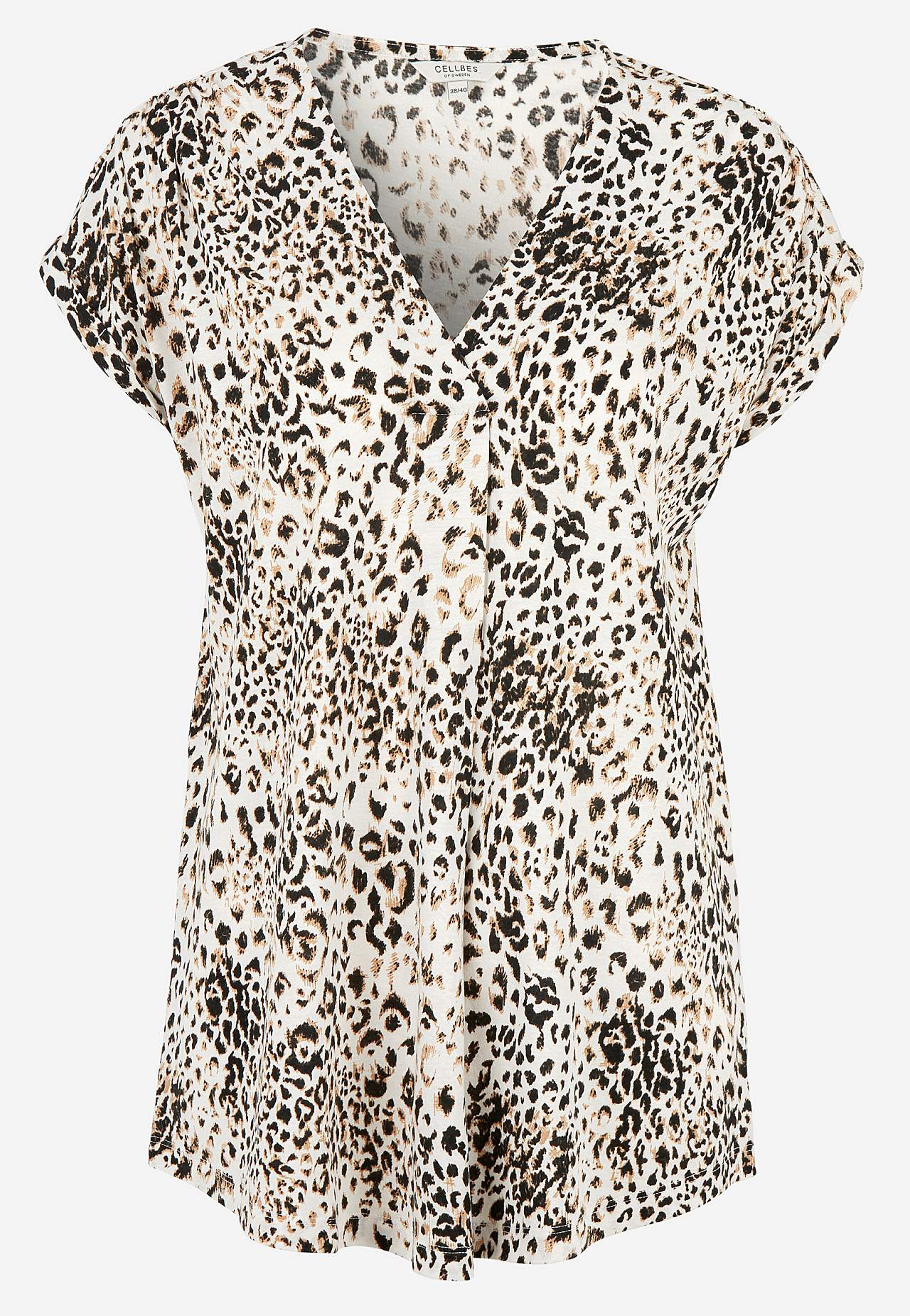 Jersey tuniek met korte mouwen