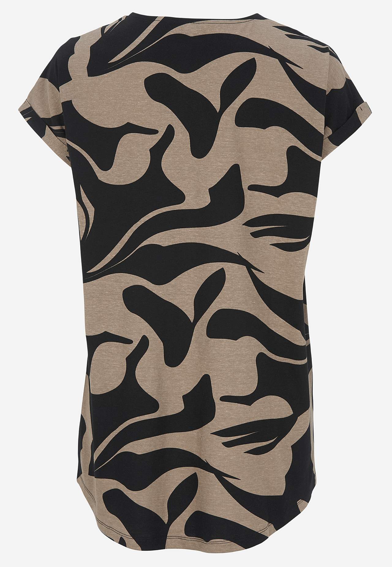 Jersey tuniek met korte mouwen