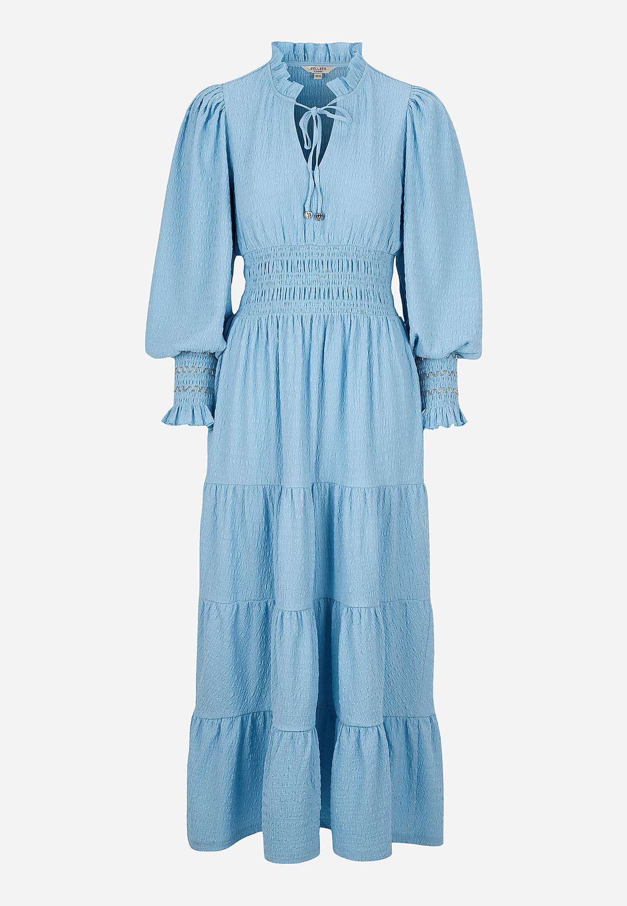 Maxi jurk met lange mouwen Portofino