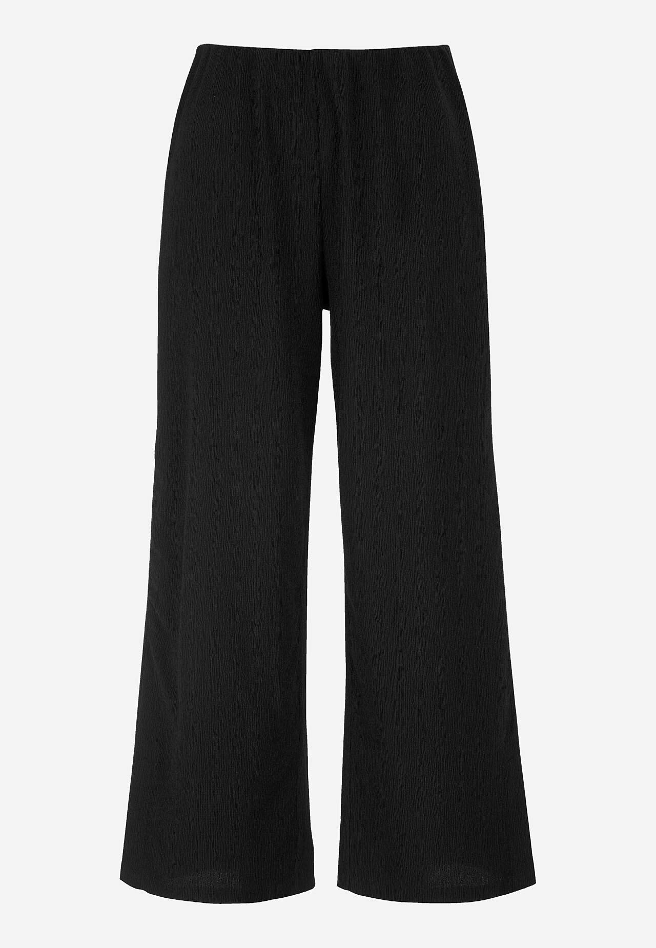 Jersey broek met structureel motief
