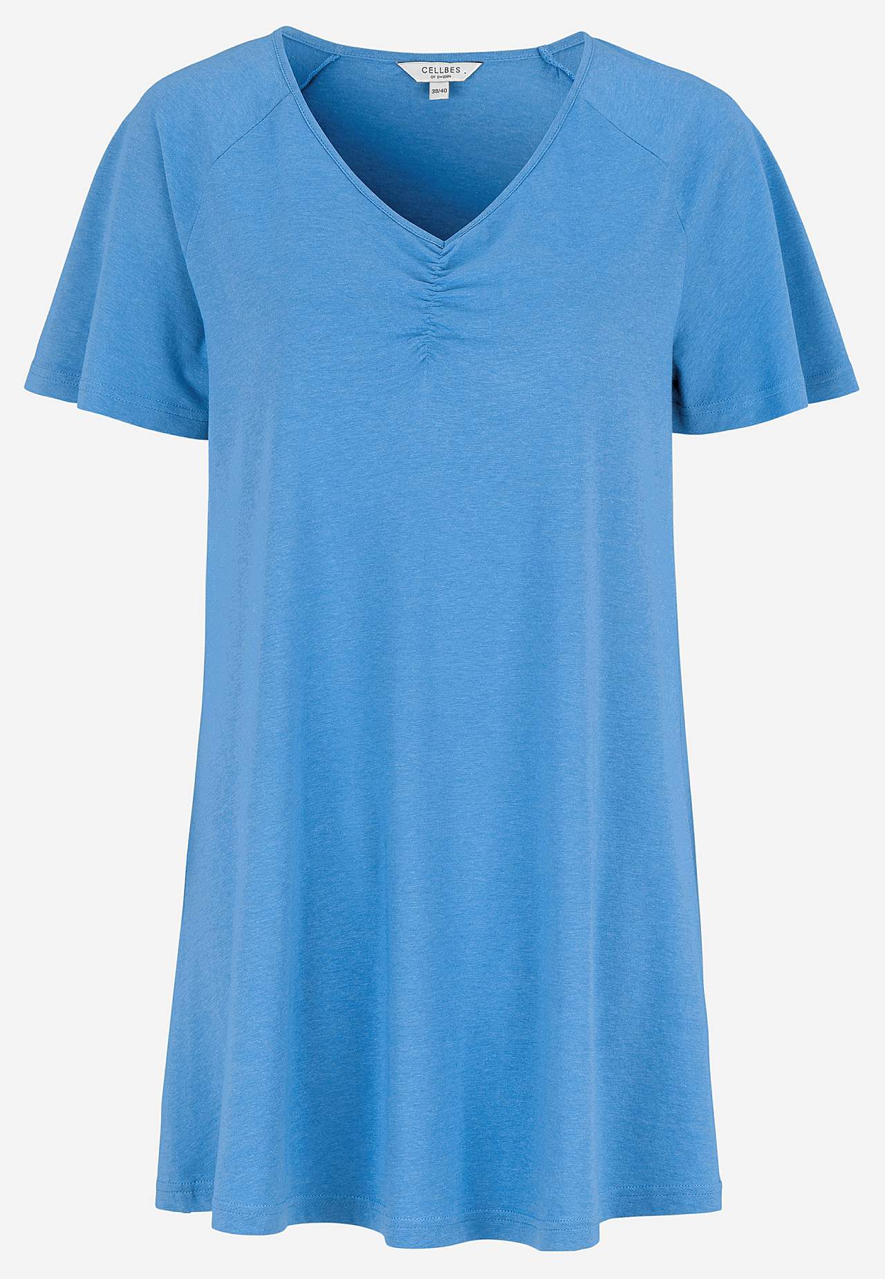 Jersey tuniek met korte mouwen