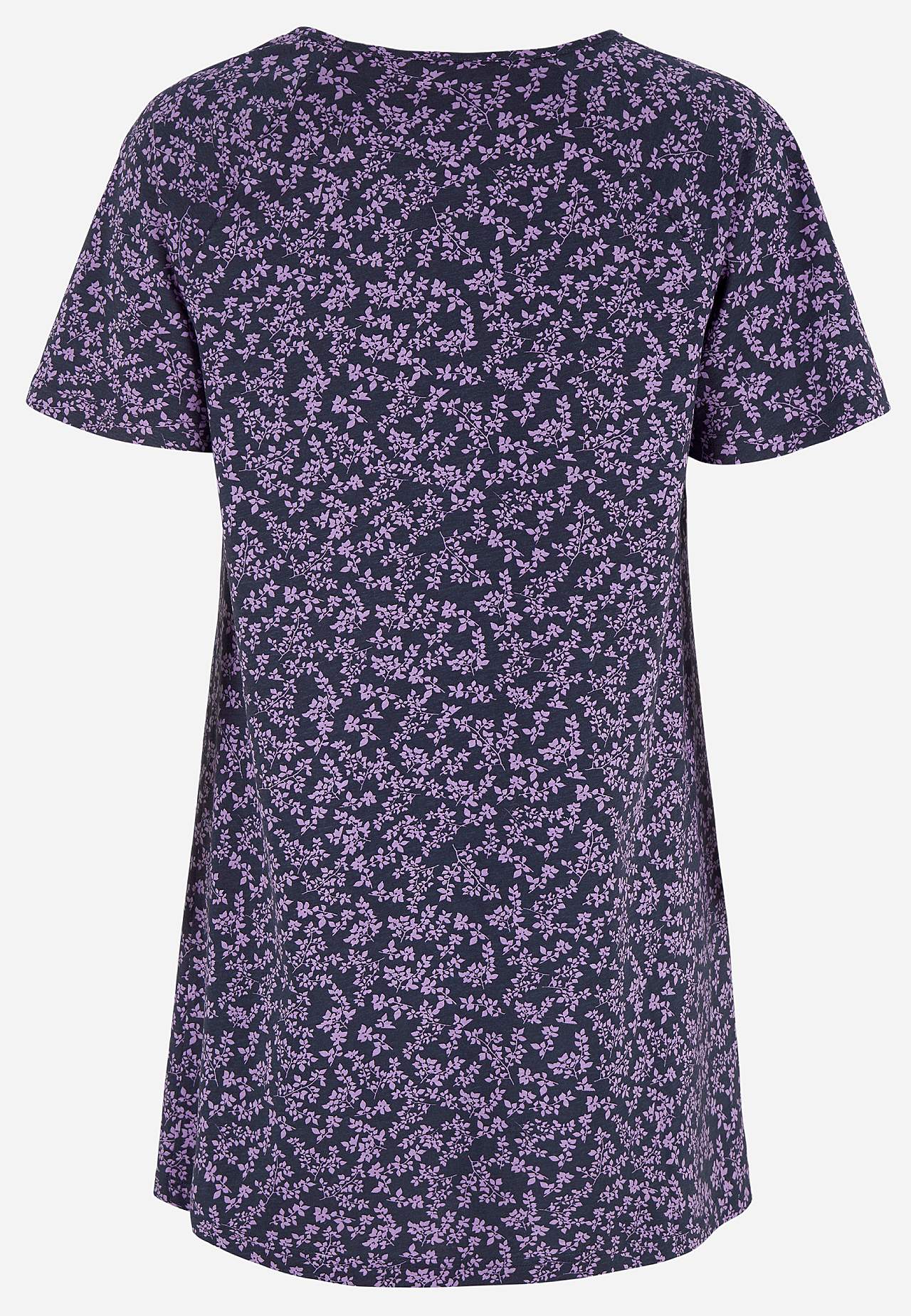 Jersey tuniek met korte mouwen