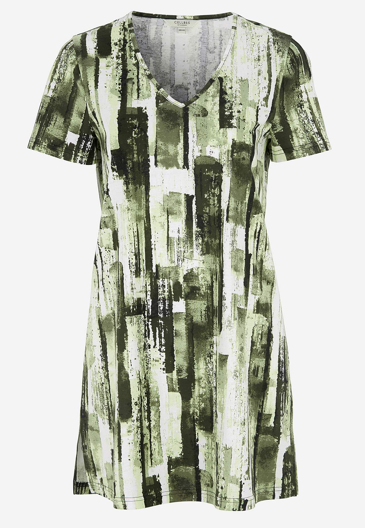 Jersey tuniek met korte mouwen Set van 2