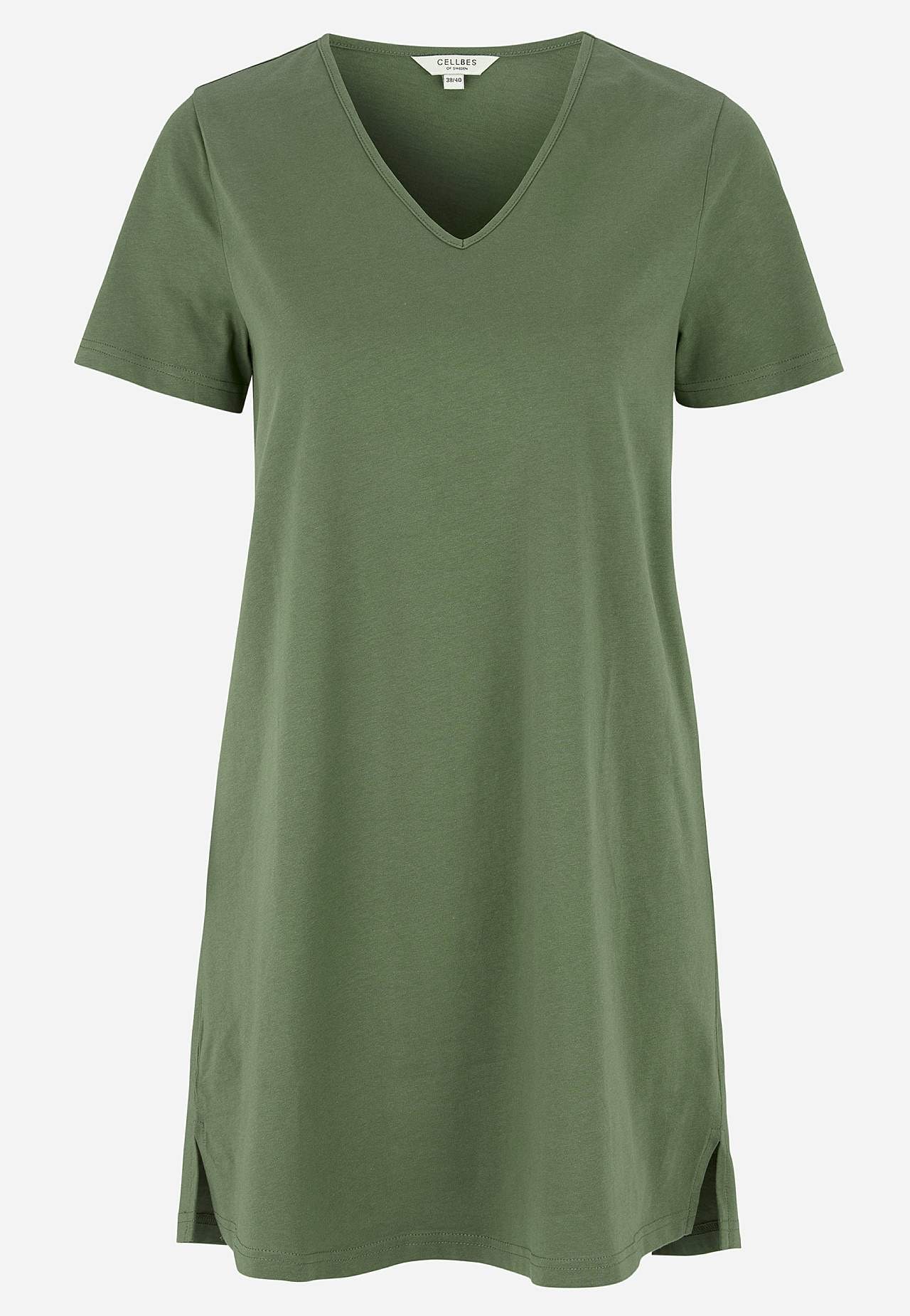 Jersey tuniek met korte mouwen Set van 2
