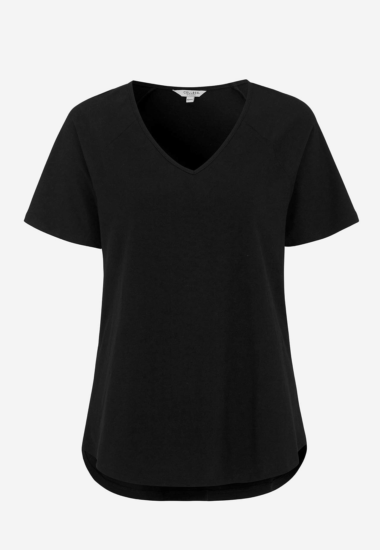 Jersey-topje met raglanmouw Set van 2