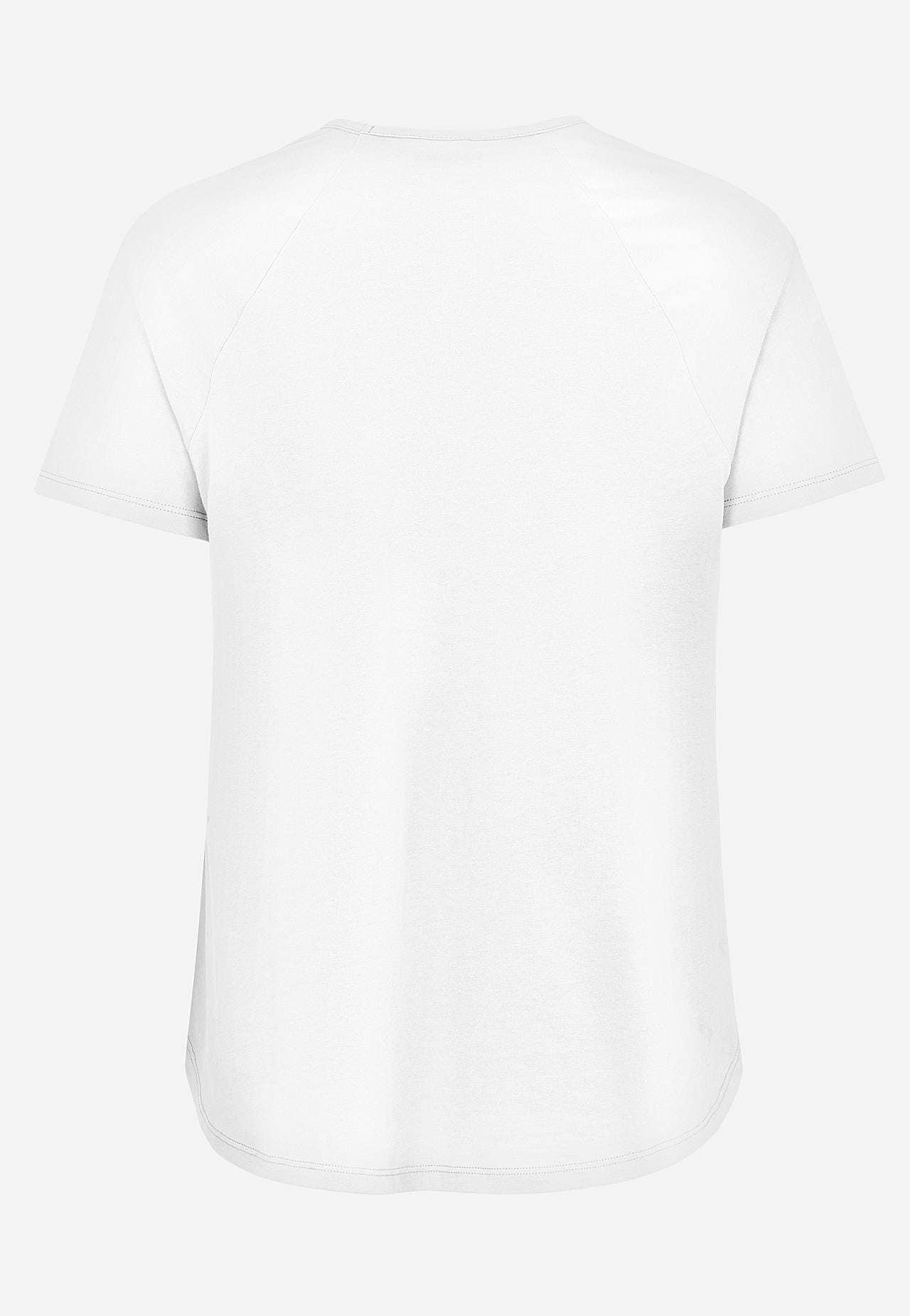 Jersey-topje met raglanmouw Set van 2