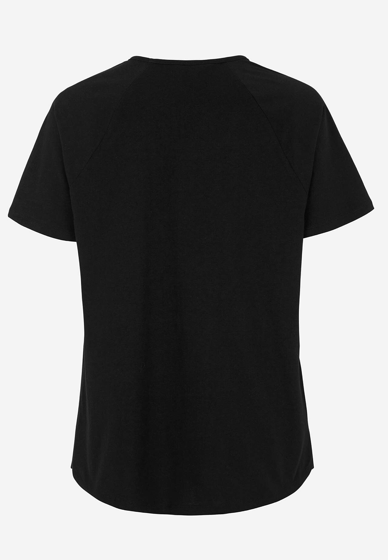 Jersey-topje met raglanmouw Set van 2