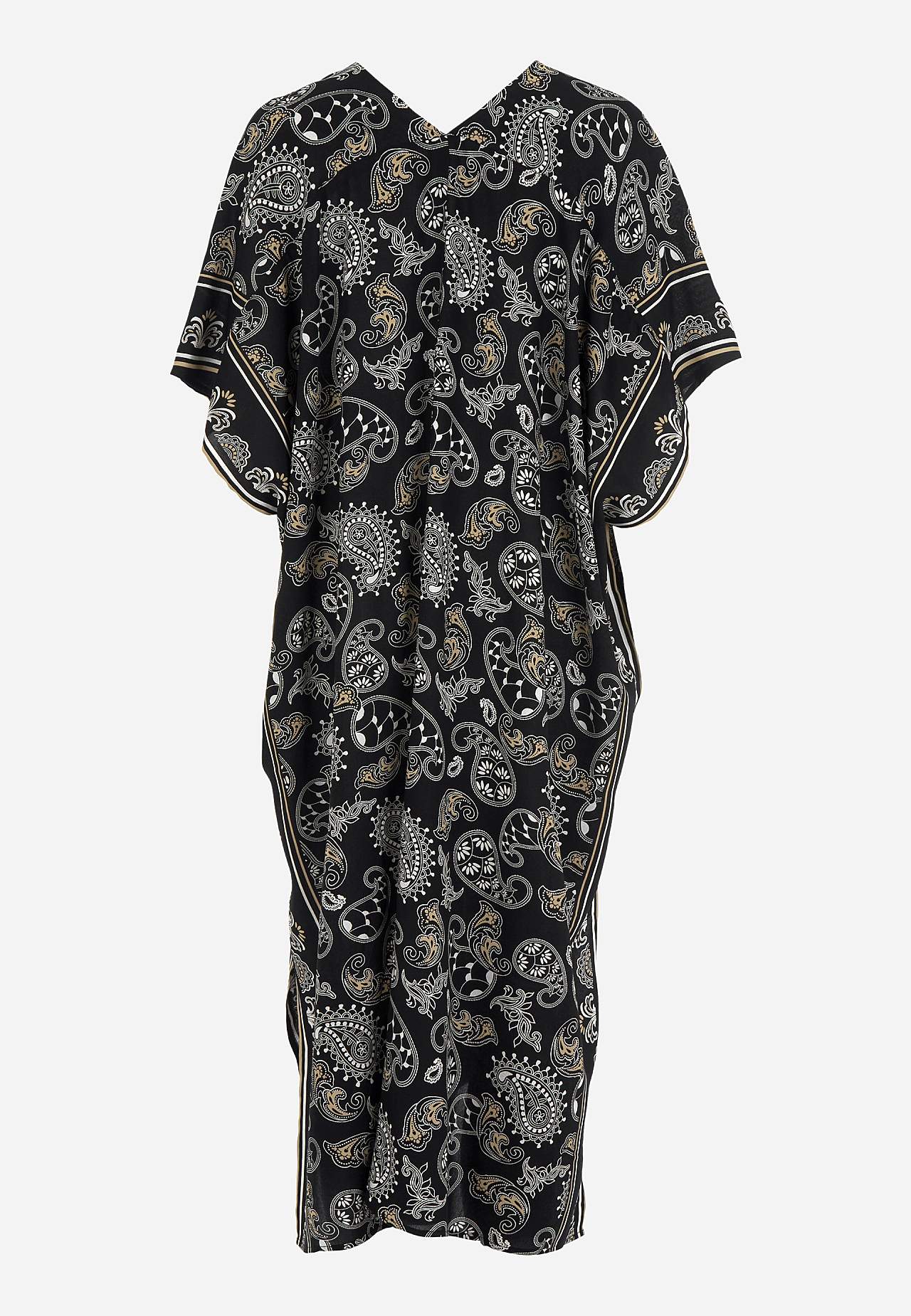 Strandkaftan met knoppen